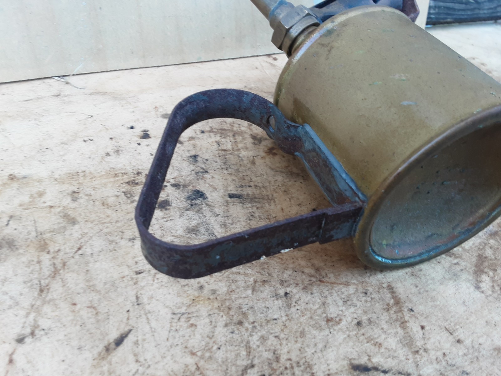 Vintage Max Sievert Brass Blow Lamp, Blowlamp. Type 538. Untested.
