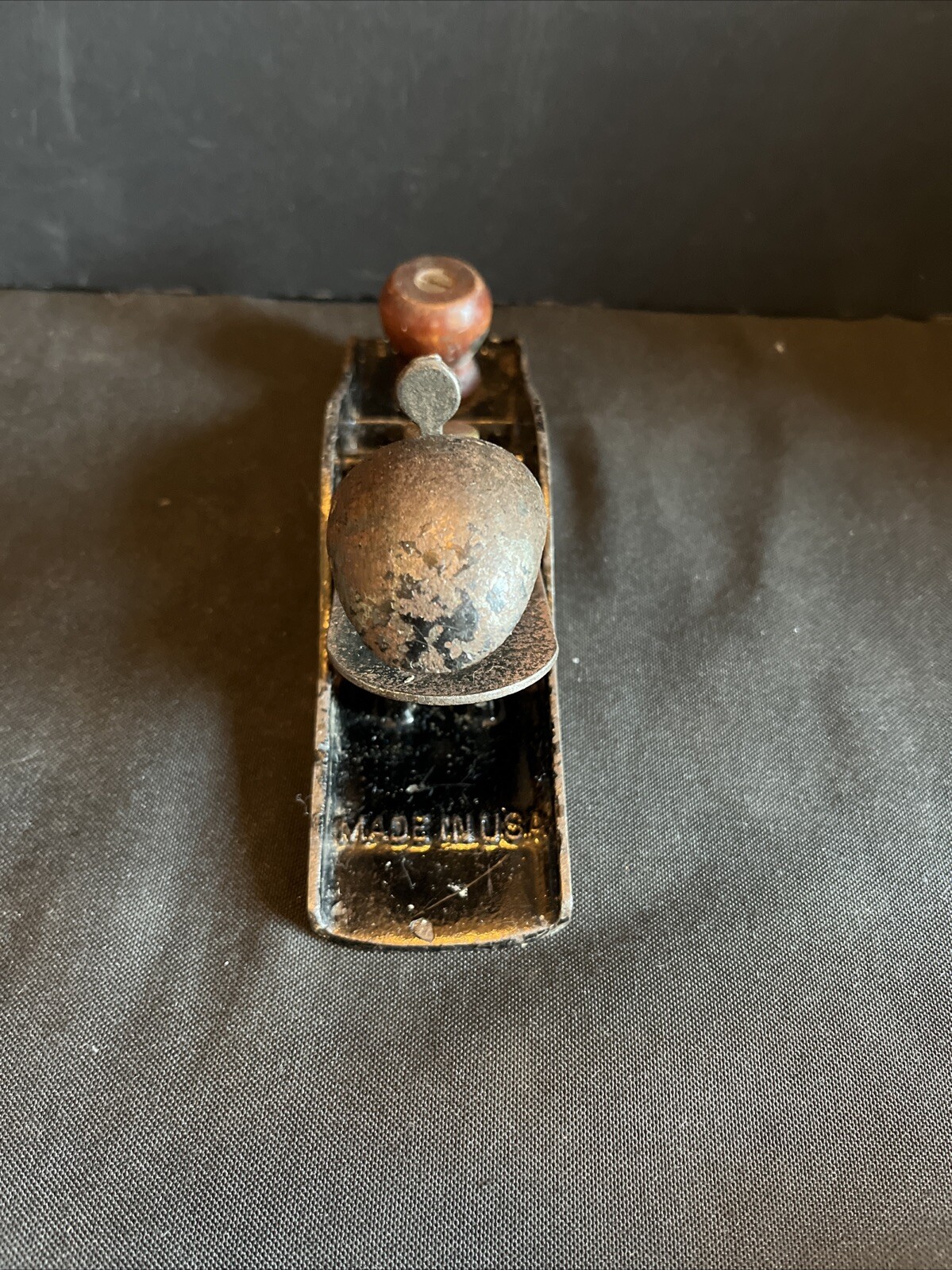 GREAT SHAPE VTG Shelton Block Plane-Rare 1932 Era-US Pat No.191-4609 Inv#MH17