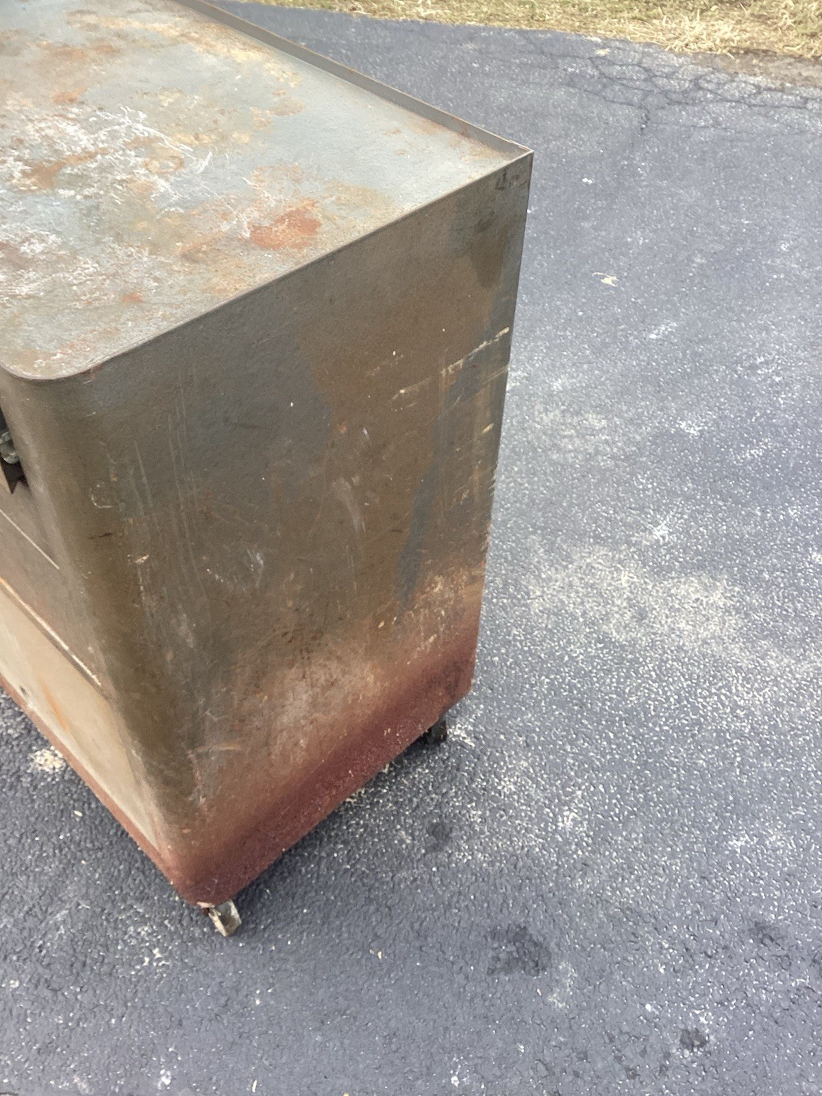 Craftsman Tool Box RARE!! 1940’s 50s Rolling Cart Chest VTG Garage Antique