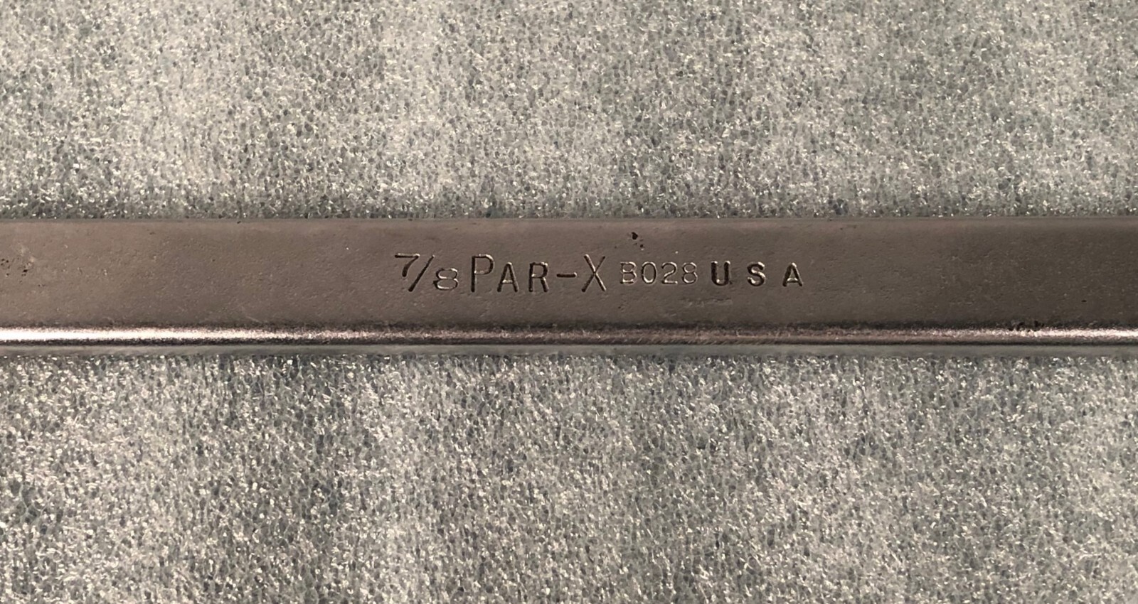 Vtg Par-X B028 7/8″ Combination Wrench 12 Point Made/Sold by Snap-On Tools USA
