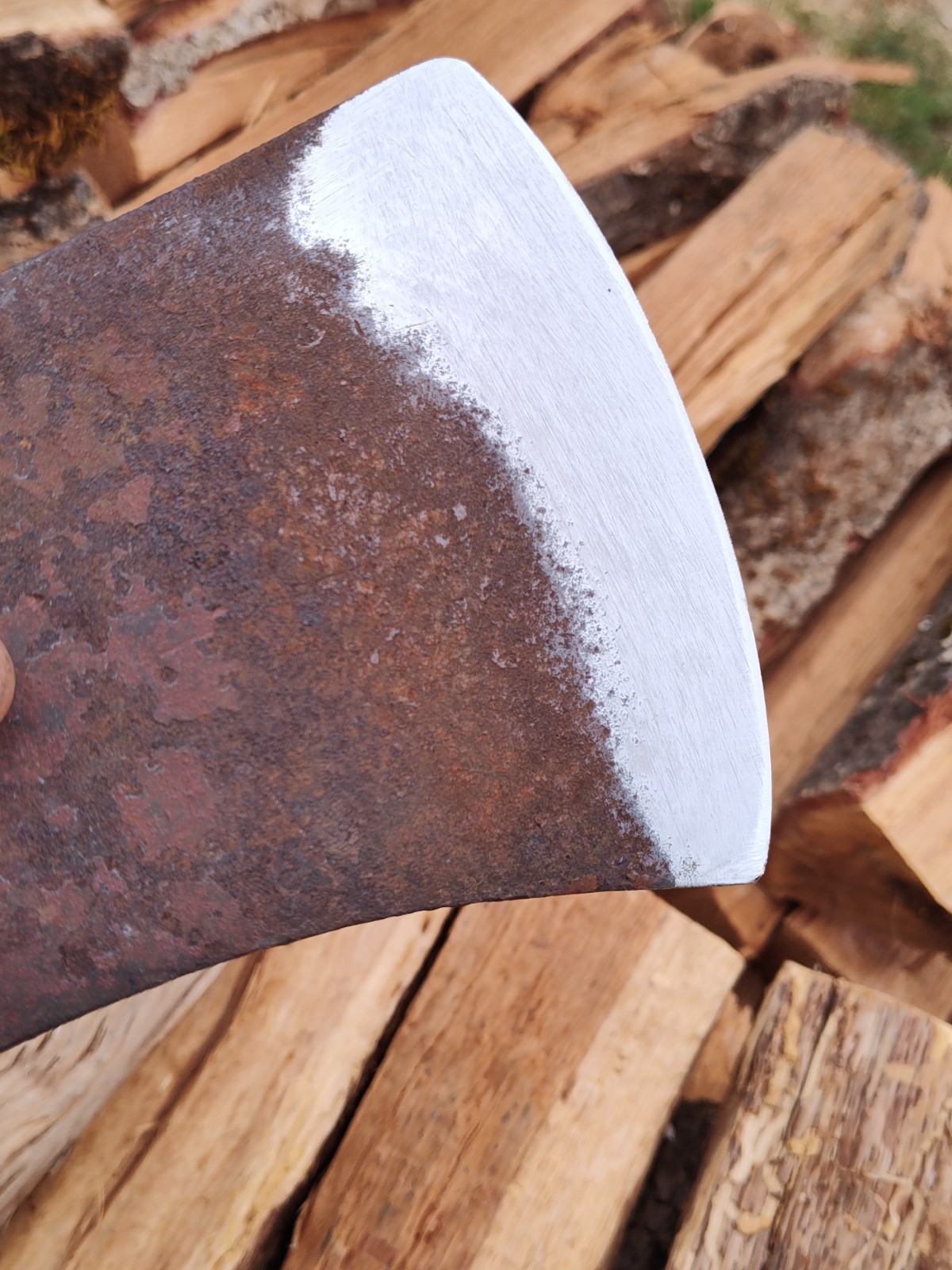 Vintage Sater Banco Tasmanian Axe Head 4 1/2lb (4.2lb actual)