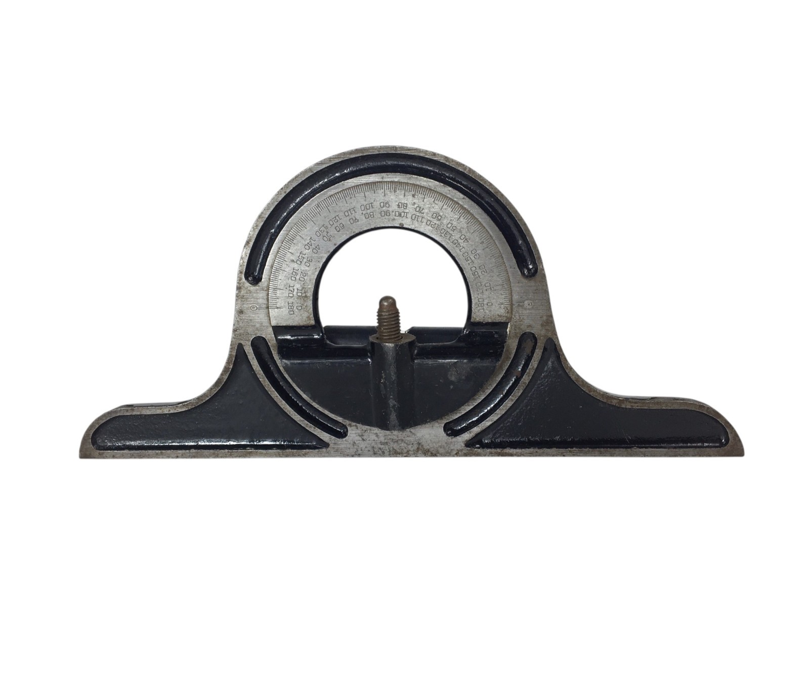 Vintage Protractor Head w/ Bubble Level Steam Punk Decor