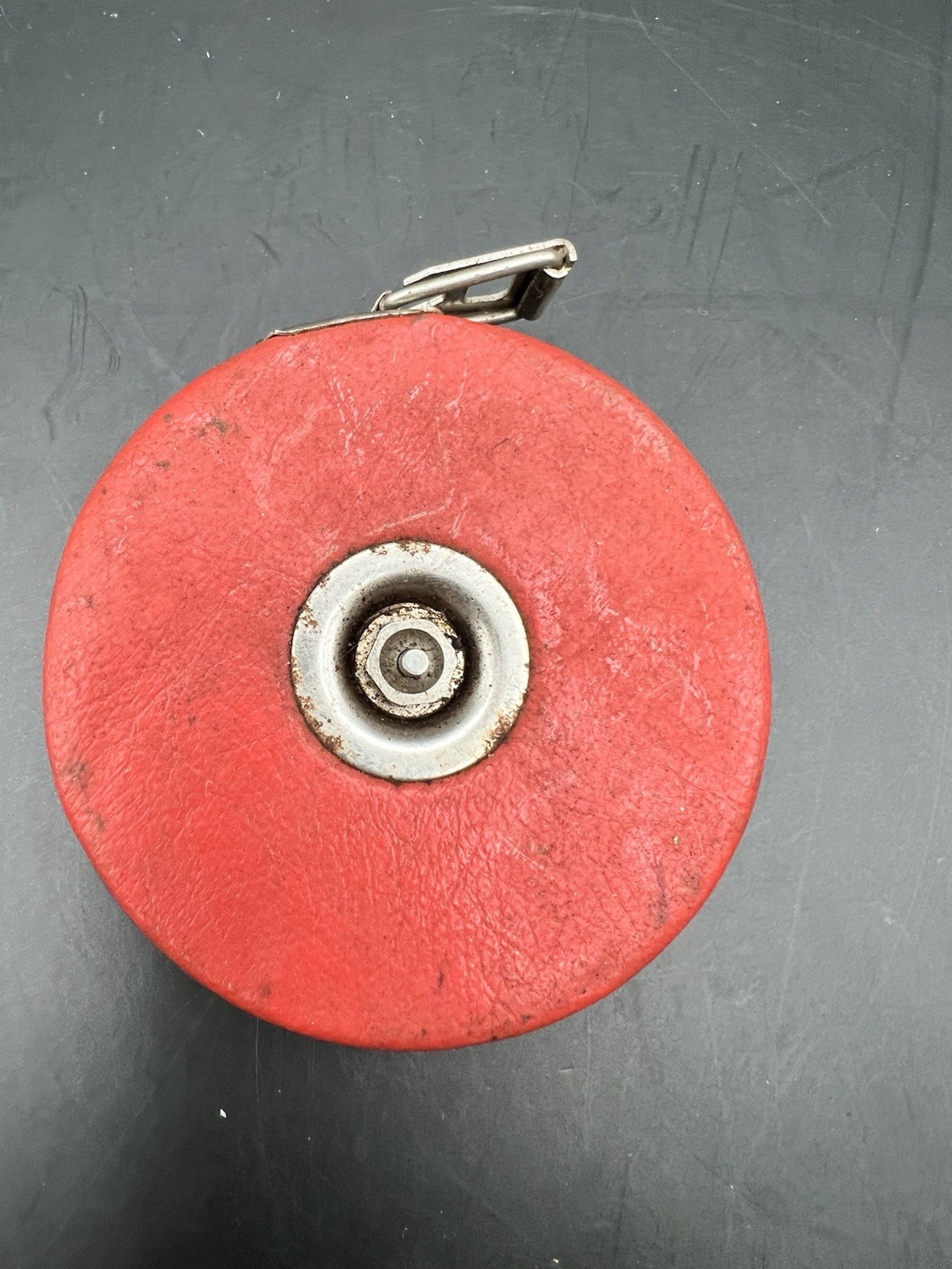Vintage Olympia Sports Steel Tape Measure Tool 50 Ft – Manual Retrieval