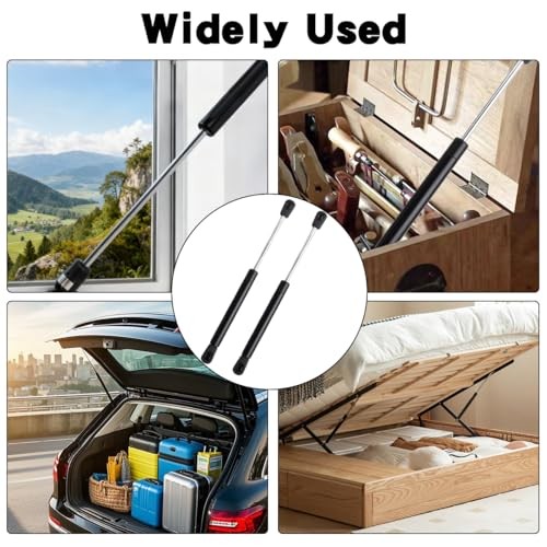 2 Pack Gas Struts, 10 Inch 22.5Lbs/Gas Strut Shock Spring Lift for Window 100N