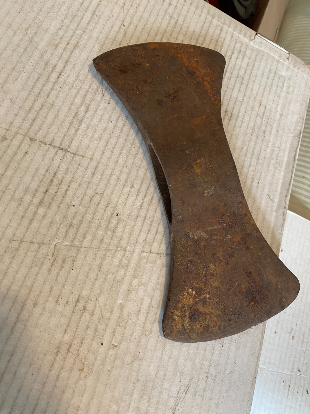 Vintage Warren Axe & Tool Co. Sager double bit head Warren, PA