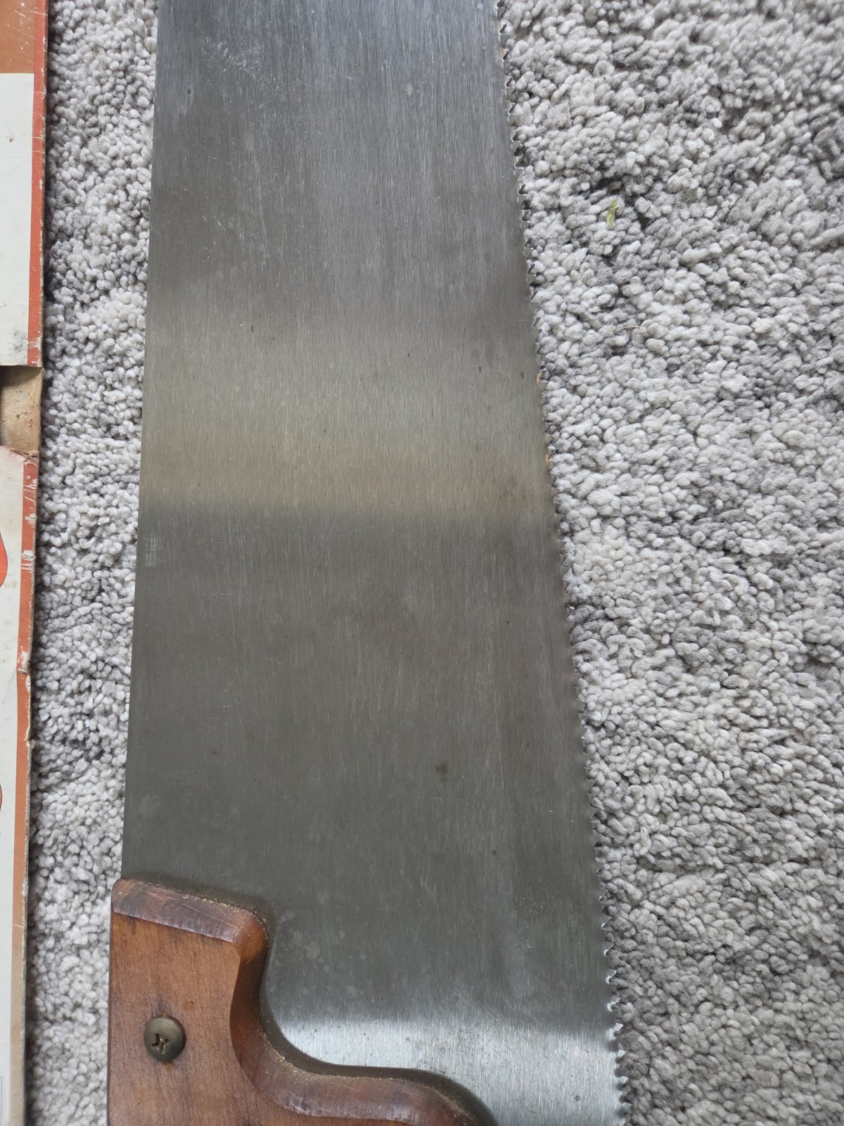 Vintage Sandvik 277 Serpent/Dragon Wooden Handle Hand Saw New Other 26″