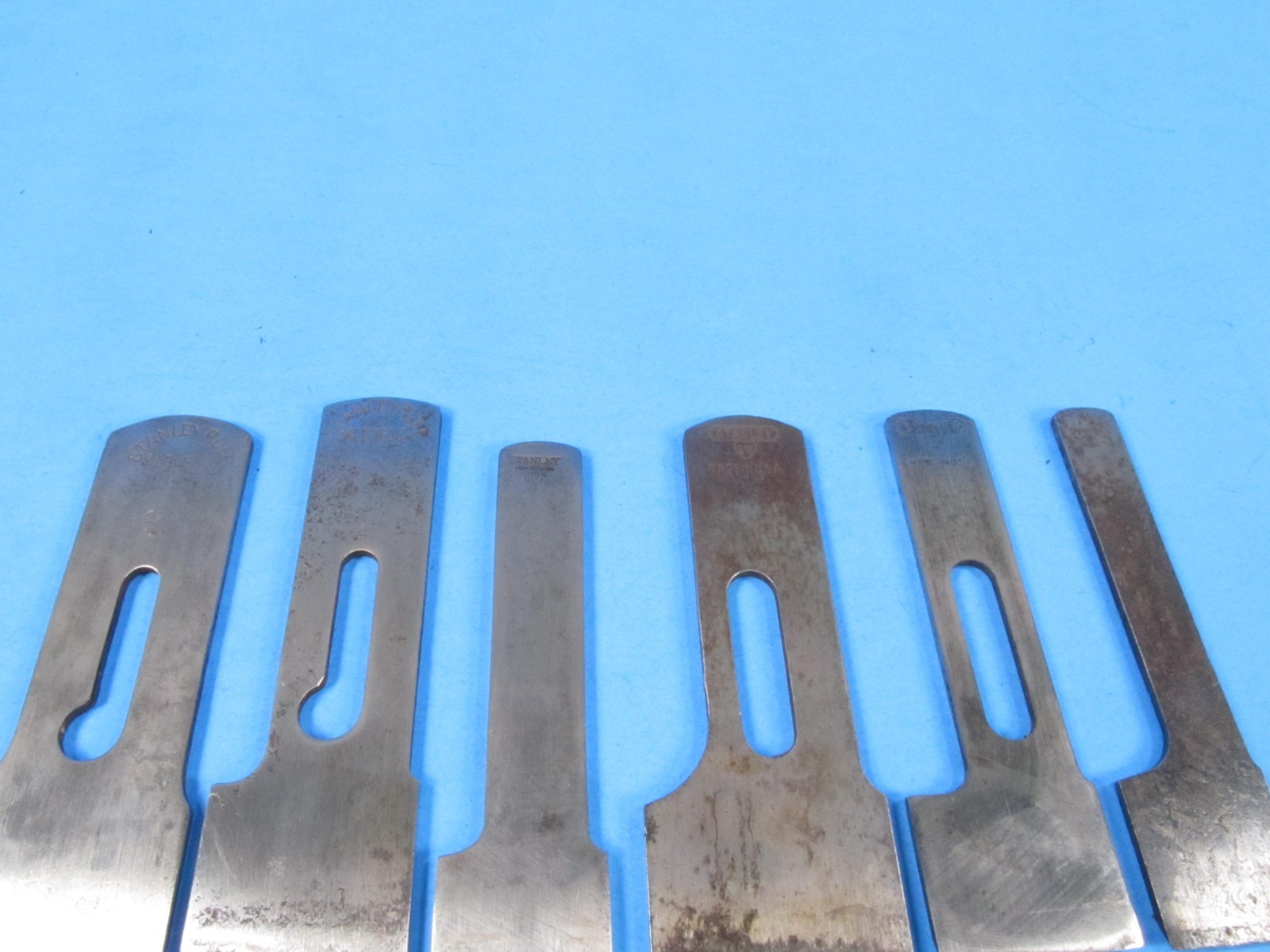 Stanley set of 6 wood rabbet planes 180 181 182 190 191 192 each w/ depth stop