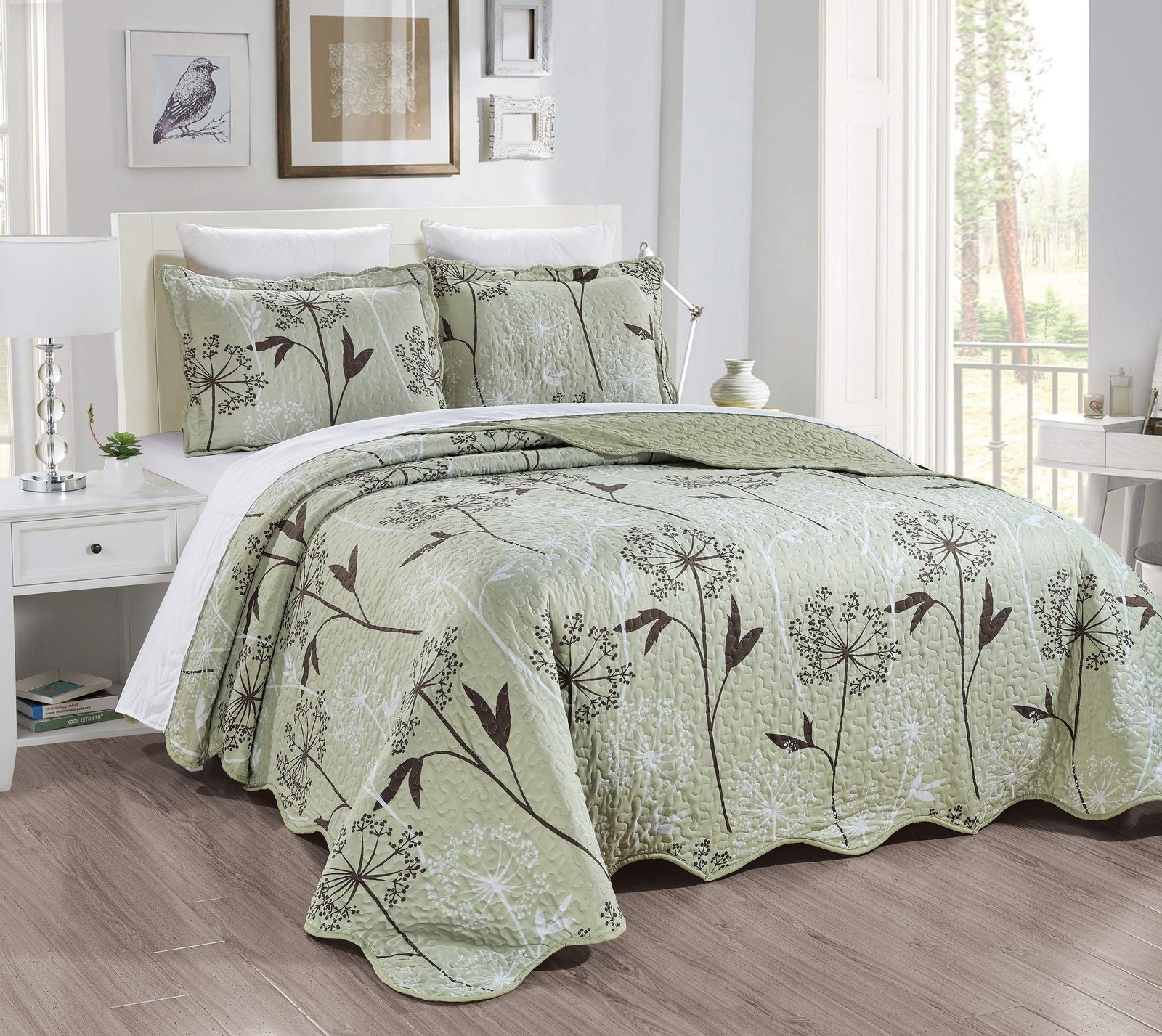 Masterplay,3-Piece Fine Printed Oversize (118inch X 95inch) California Cal Ki…