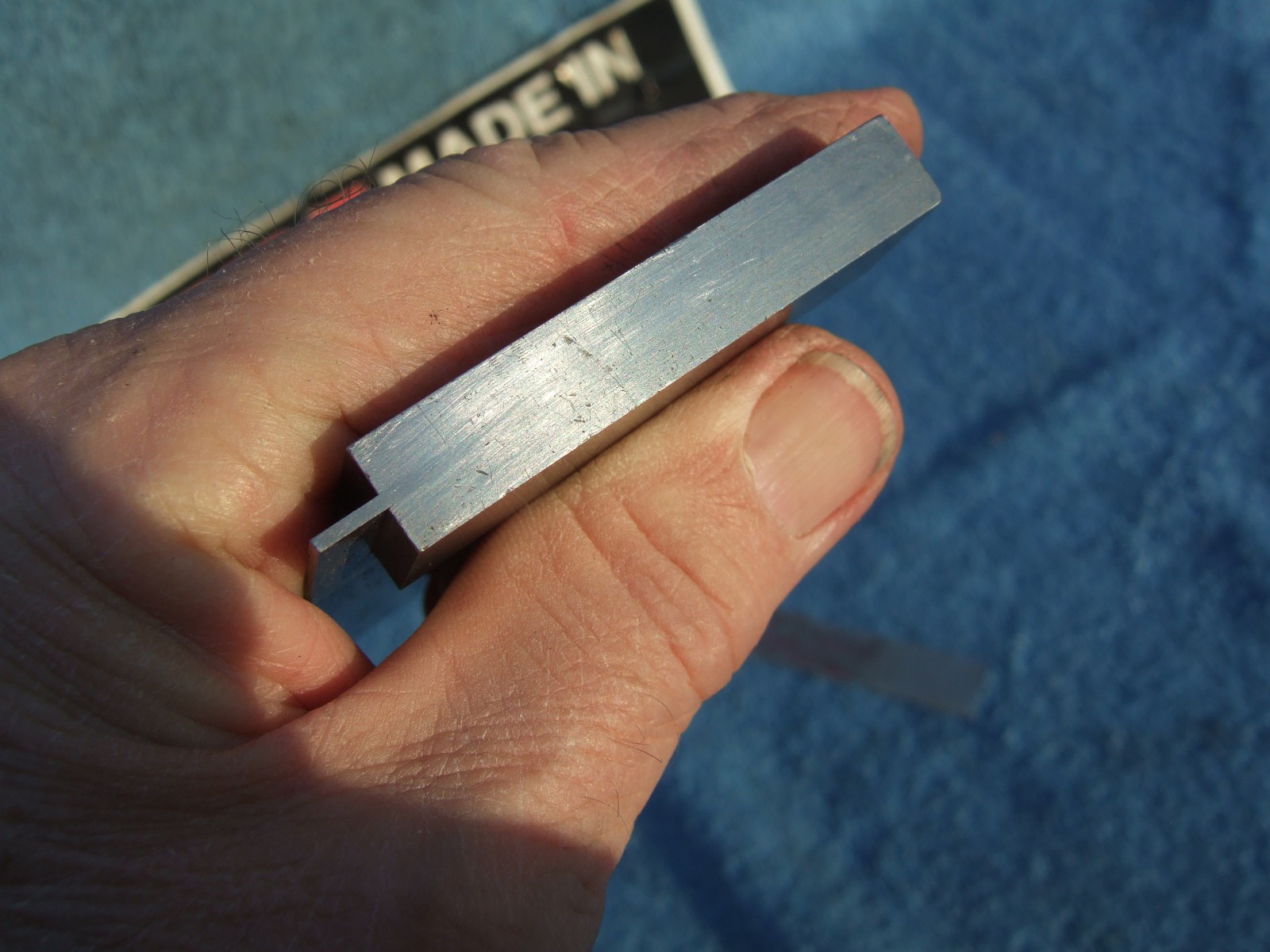 STANDARD TOOL SQUARE STRAIGHT EDGE 3″ VINTAGE VERY OLD SIMILAR TO STARRETT NO.20
