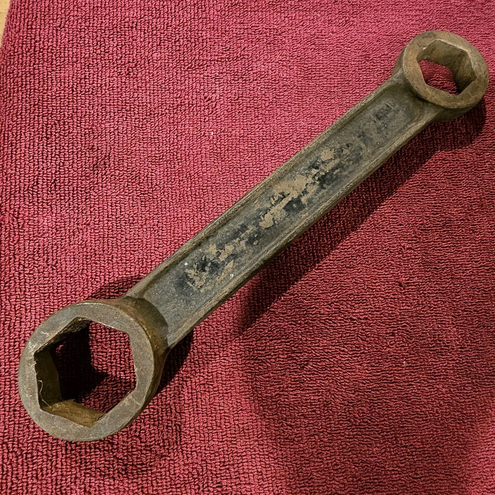 Vintage Wrench, Possibly Caterpillar, 1-3/16″ x 1-1/2″, 1RN338