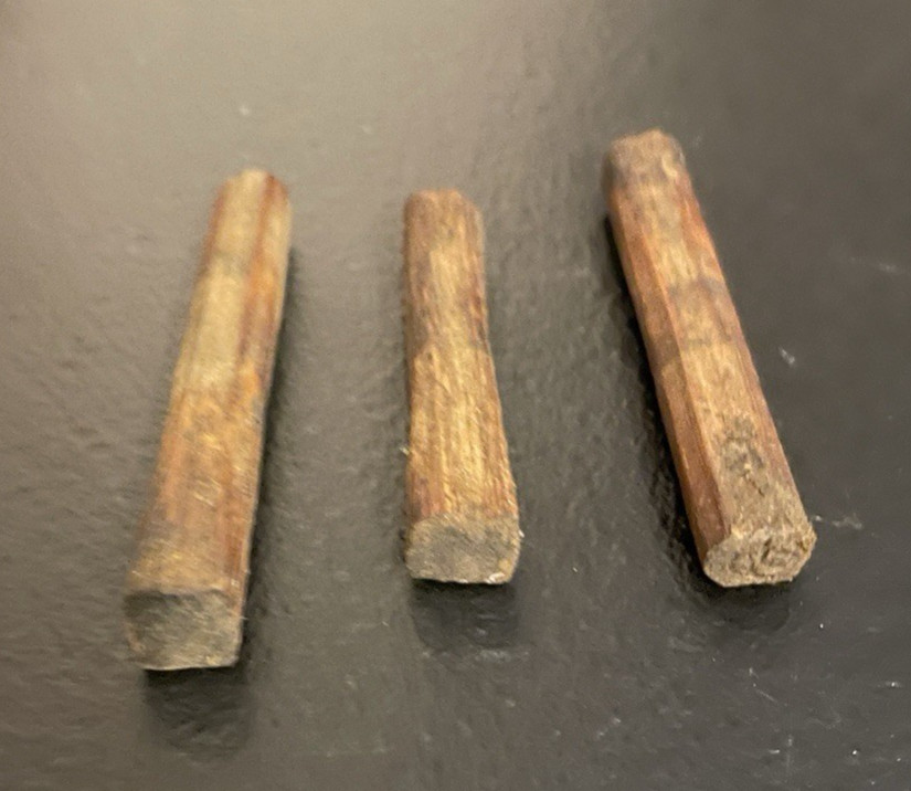 Primitive Antique Amish Oak Wooden Vice Type Tool