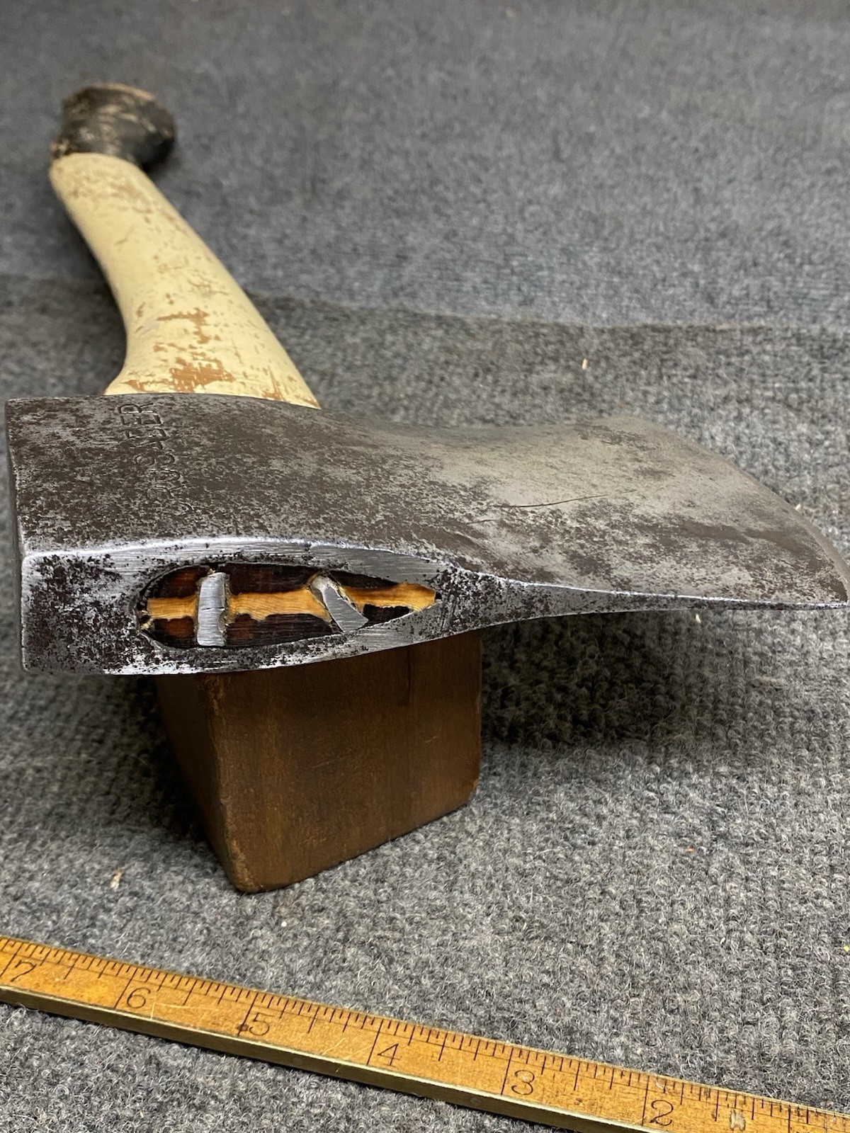 Vintage Belknap Hardware Crusader Hatchet With Original Handle USA