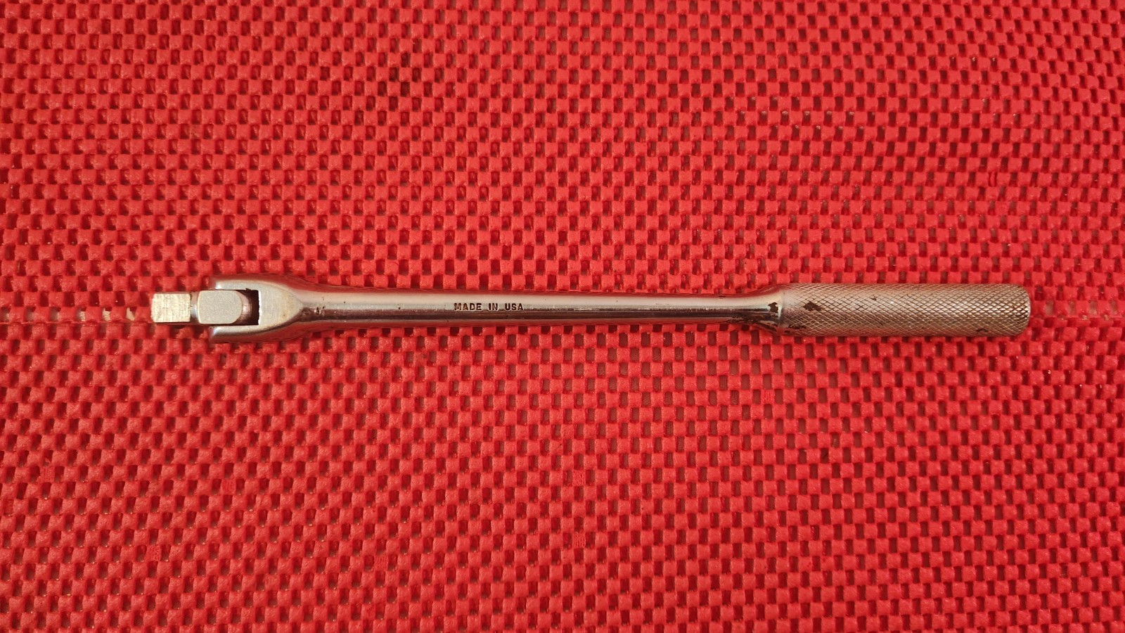 VINTAGE HUSKY 3/8″ DRIVE FLEX HEAD BREAKER BAR #CB-51 MADE IN THE U.S.A.