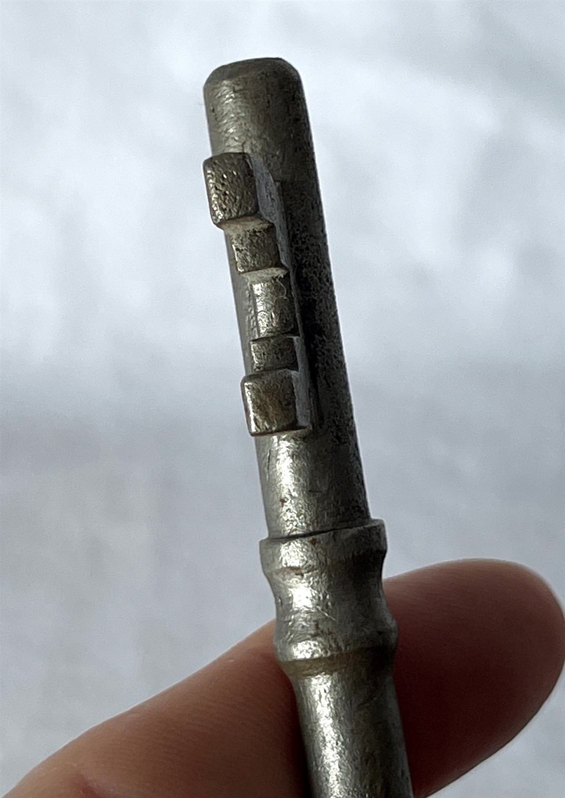 Very Large ~14.5cm Vintage Metal Skeleton Collectable Escape Room Key #piW-592