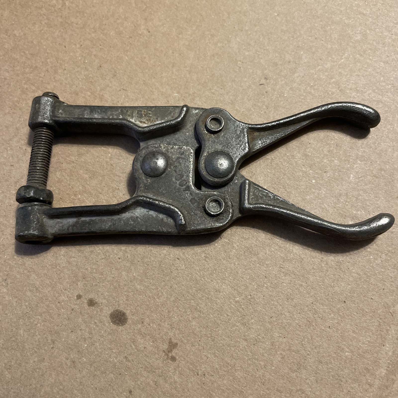 Vintage Knu-Vise Welding Clamp Vise