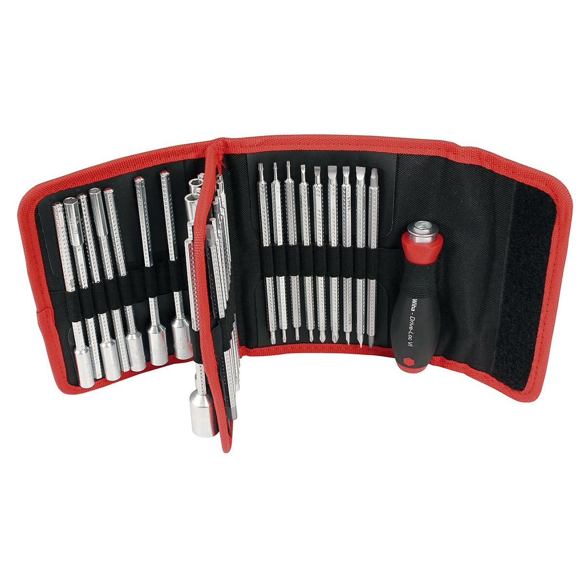 Wiha 28188 Drive Loc VI Wallet Set – 32 Piece Set