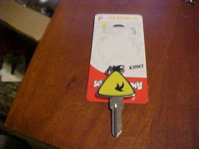 Angry Birds CHUCK – House Key Blank – Collectable – TE2 /kw1 with free shipping