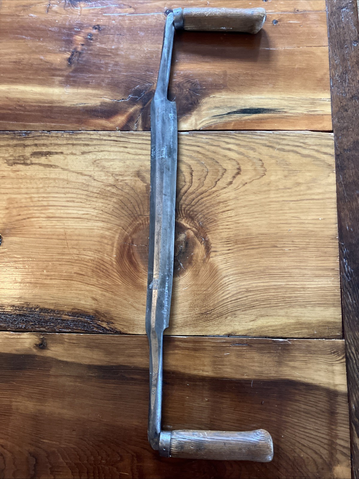 Vintage 23” MASSIVE Greenlee 12” Blade Draw knife Shave Wood Plane