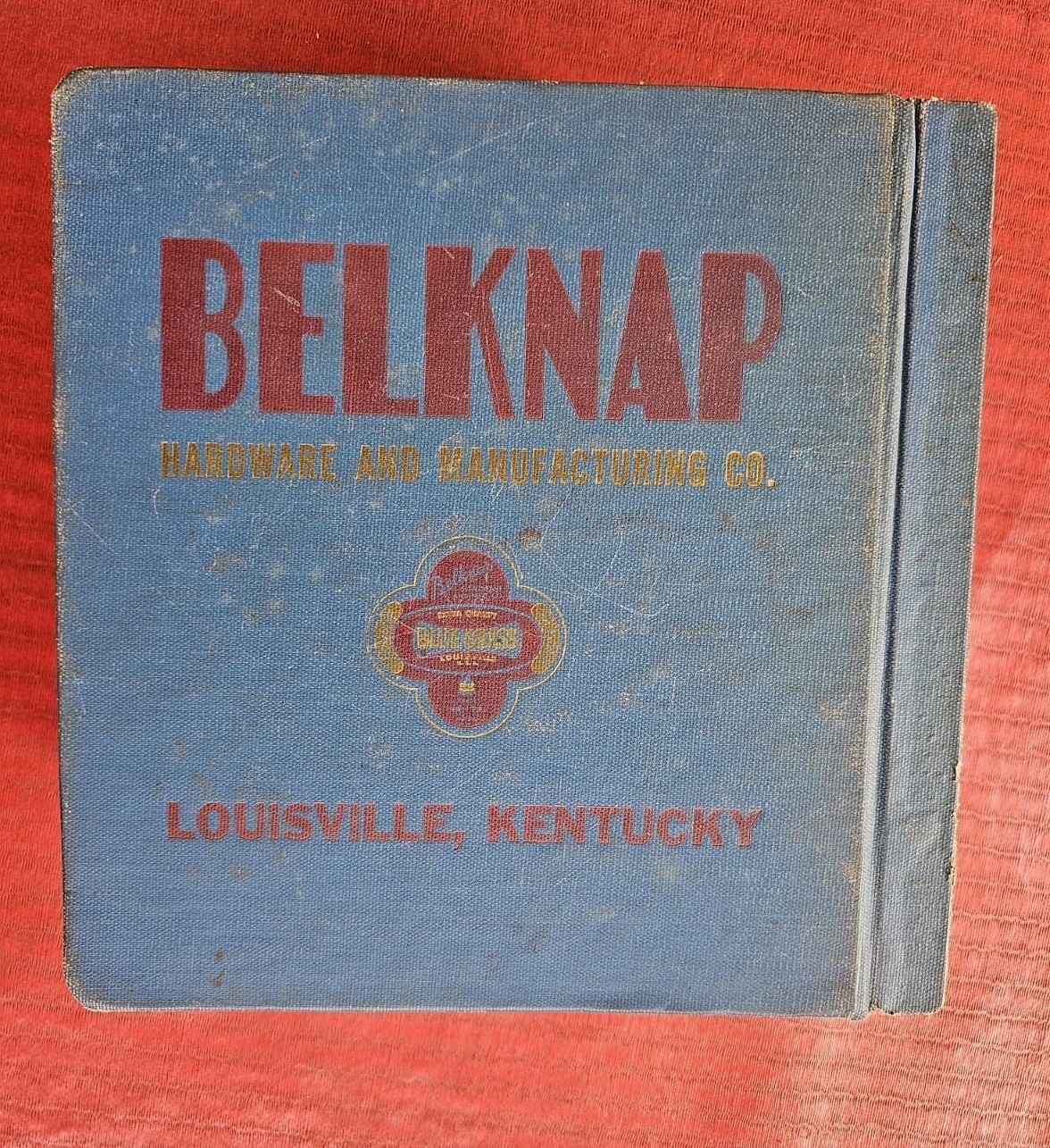 VINTAGE BELKNAP HARDWARE 1968 CATALOG VOL. 1-9 3838 PAGES BLUE GRASS LOUISVIL KY