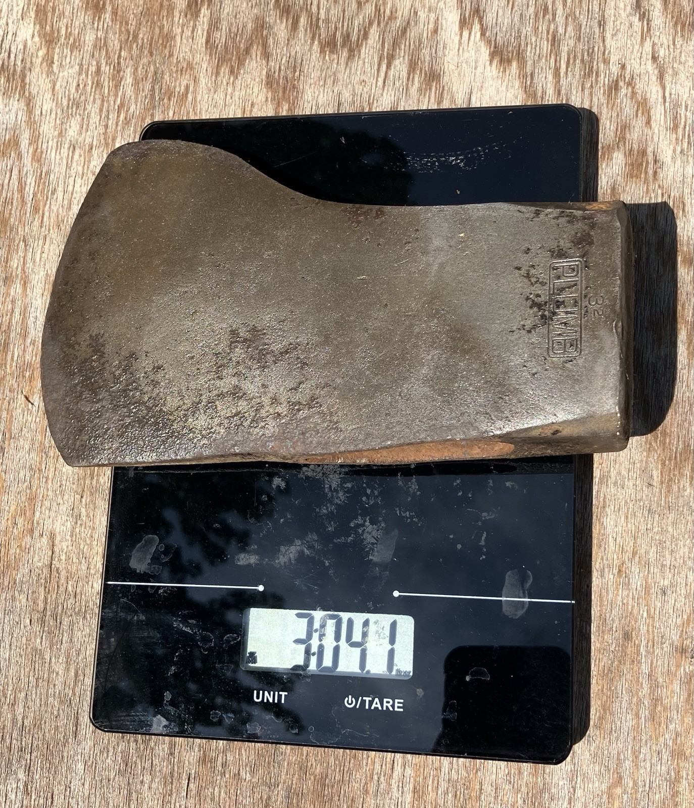 Plumb National Pattern Axe Head