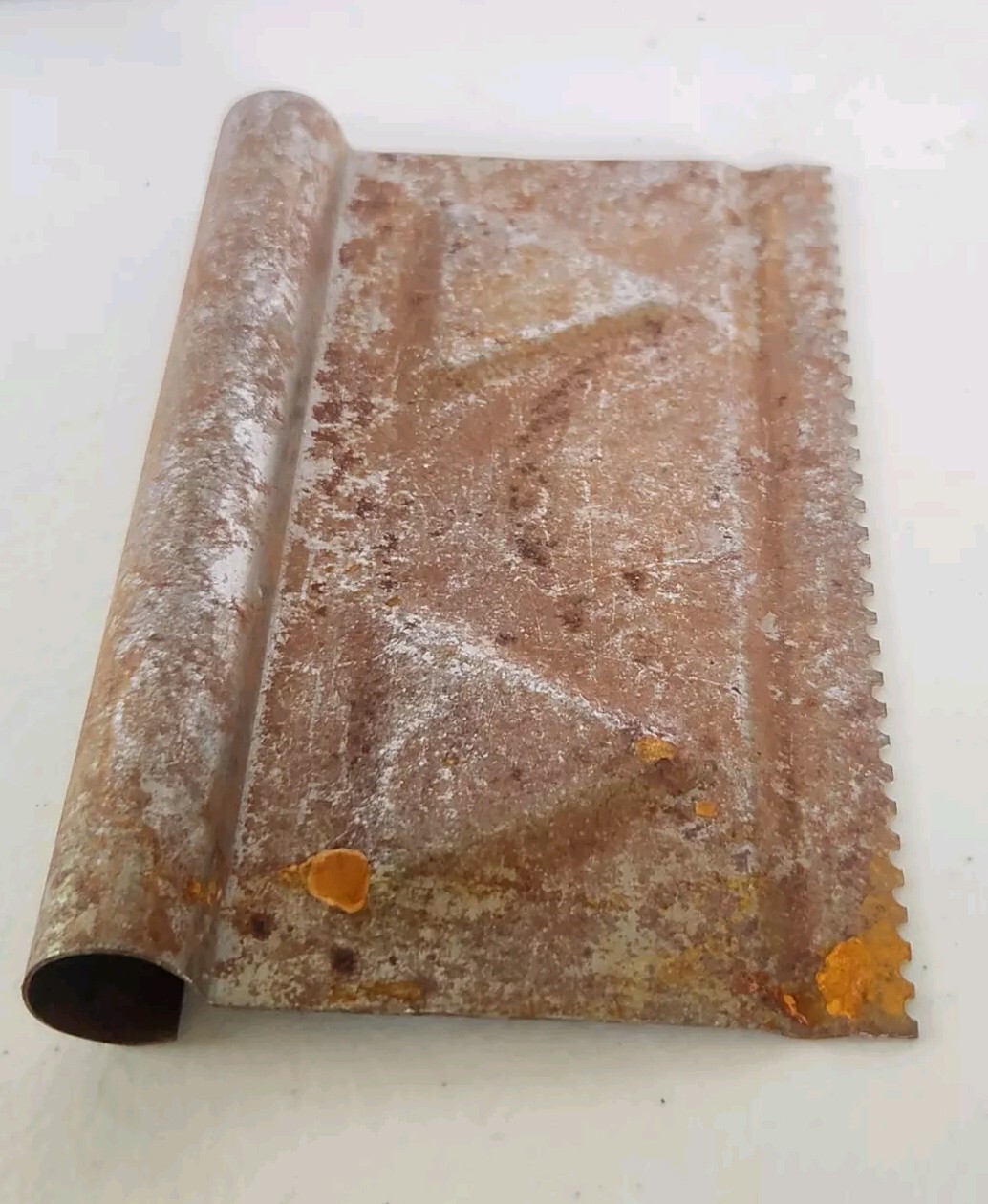Advertising CONSUMER GLUE Metal Adhesive SPREADER R&H HARDWARE Milford Illinois