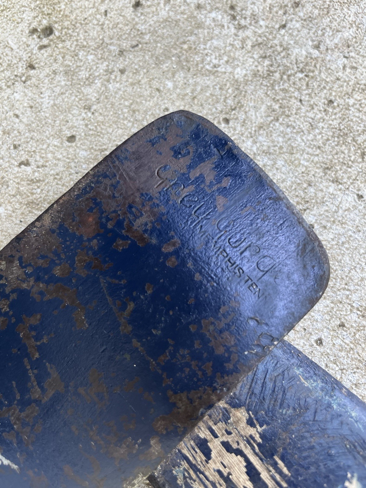 Vintage Hartwell Brothers Gray Grey Gorge Single Bit Axe Head