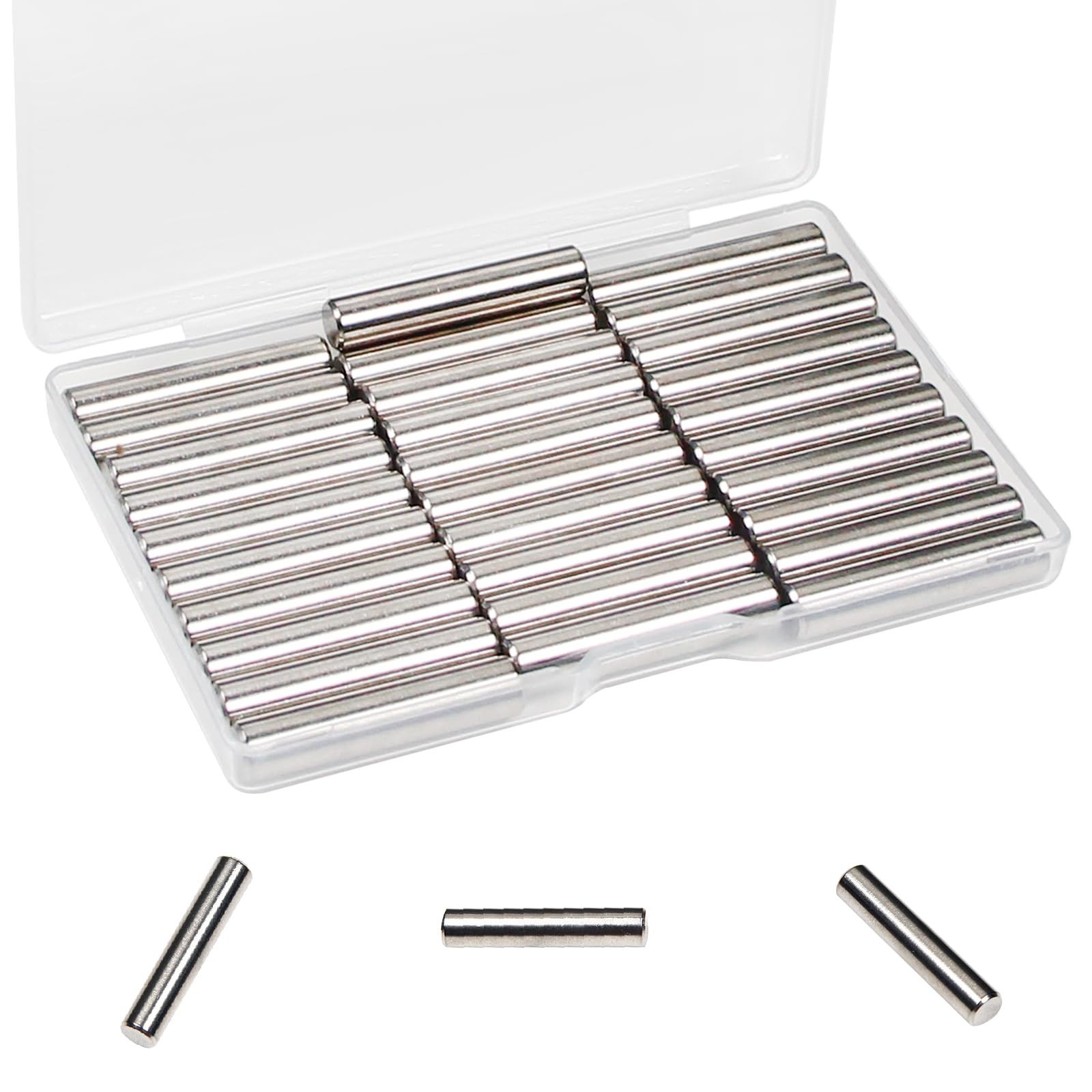 30Pcs M6 x 40mm (Approx 1/4″ x 1-9/16″) 304 Stainless Steel Dowel Pins | Heav…