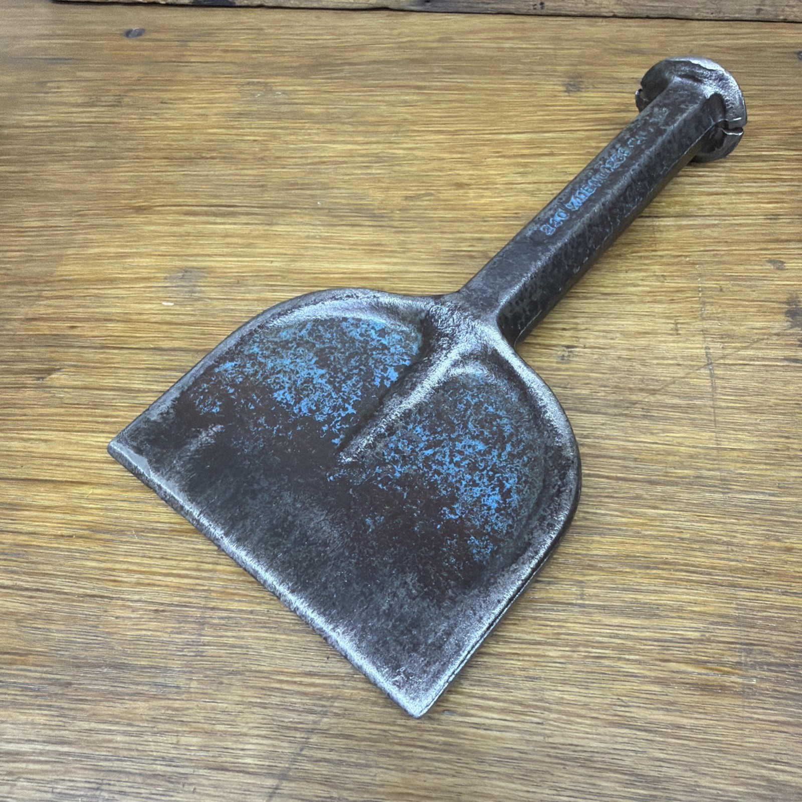 Vintage Footprint Bolster – Stone – Masonry Chisel – No 1326 – Large 4.5” – Tool