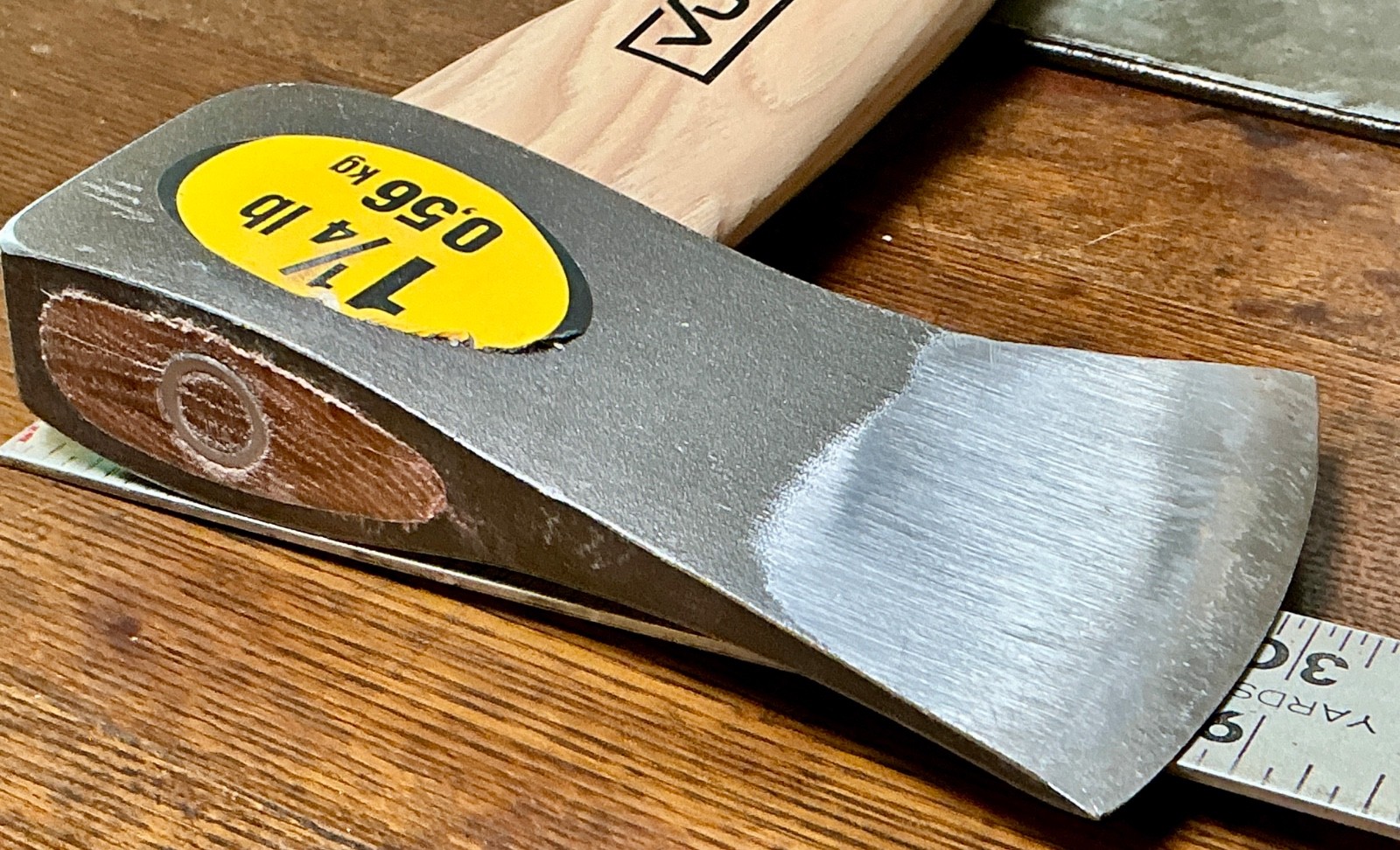 Vulcan 1-1/4 lb Camp Hatchet Wood Handle Hand Axe Made In Mexico 238-6415 Unused