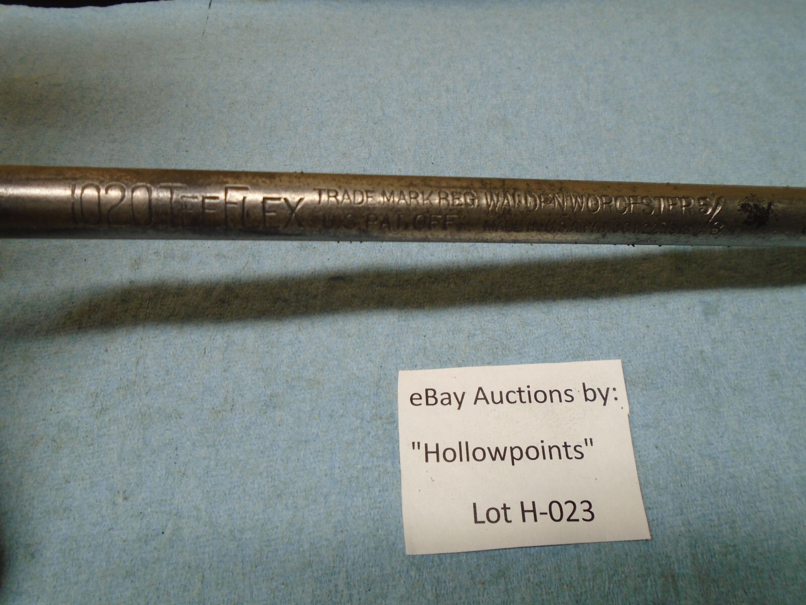 Walden Worcester 1020 Tee Flex T Handle 5/8″ Universal Socket Patent 1918 H023