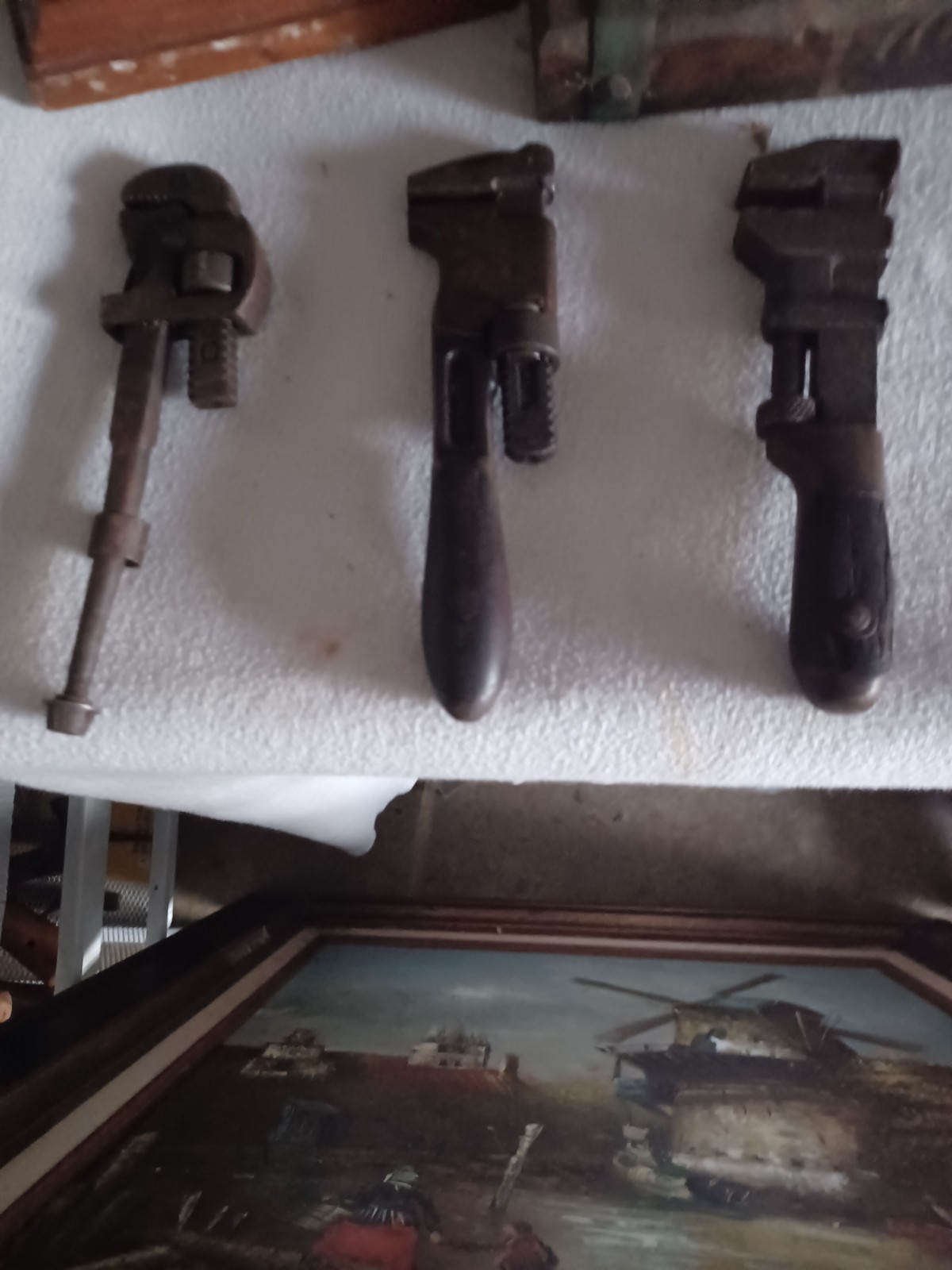 Vintage Plumber’s Wrenches from USA and West Germany
