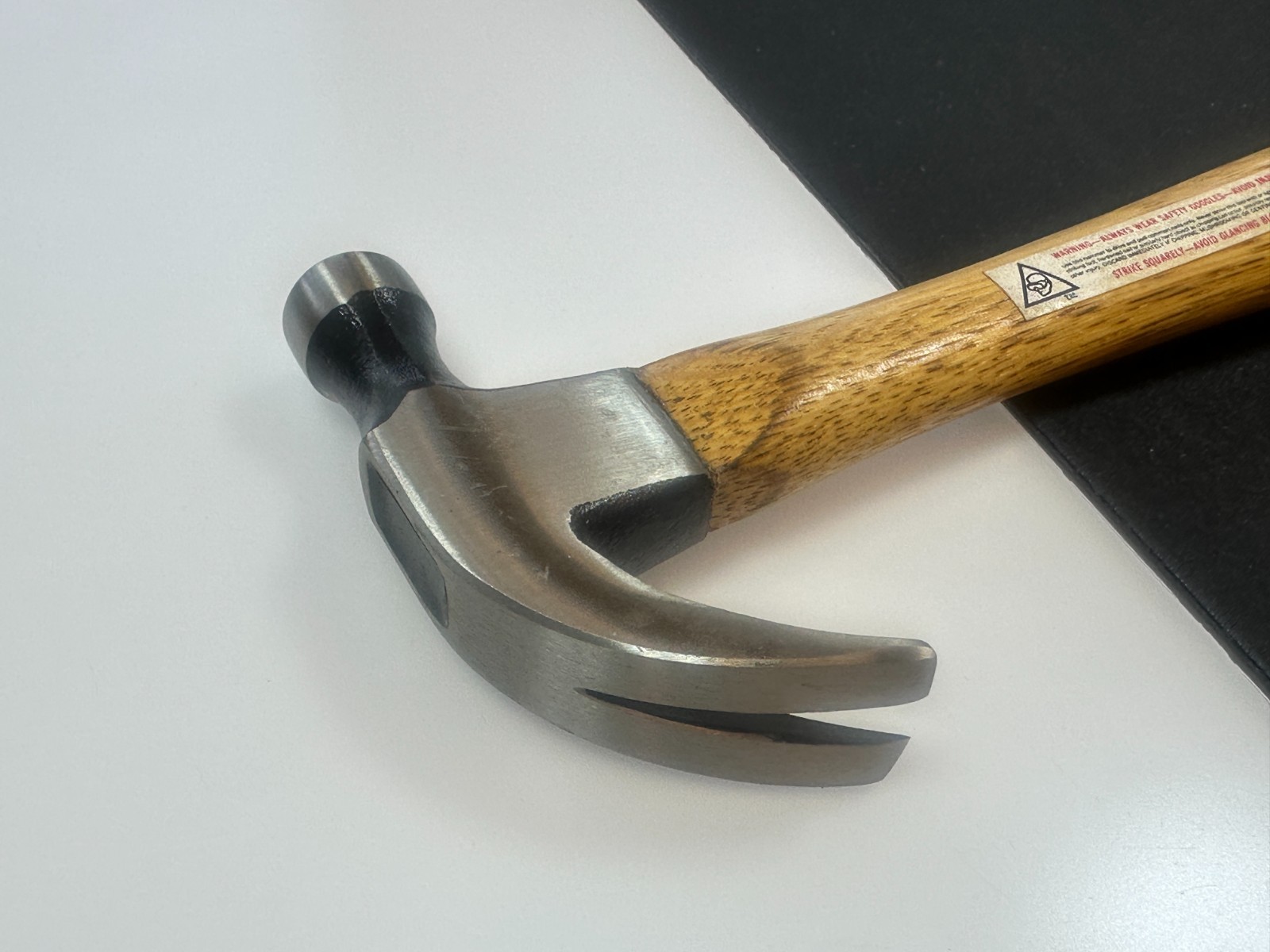 🇺🇸 Easco Tools USA 13oz. Curved Claw Hammer No. 01 103 Hickory Handle NEW NOS