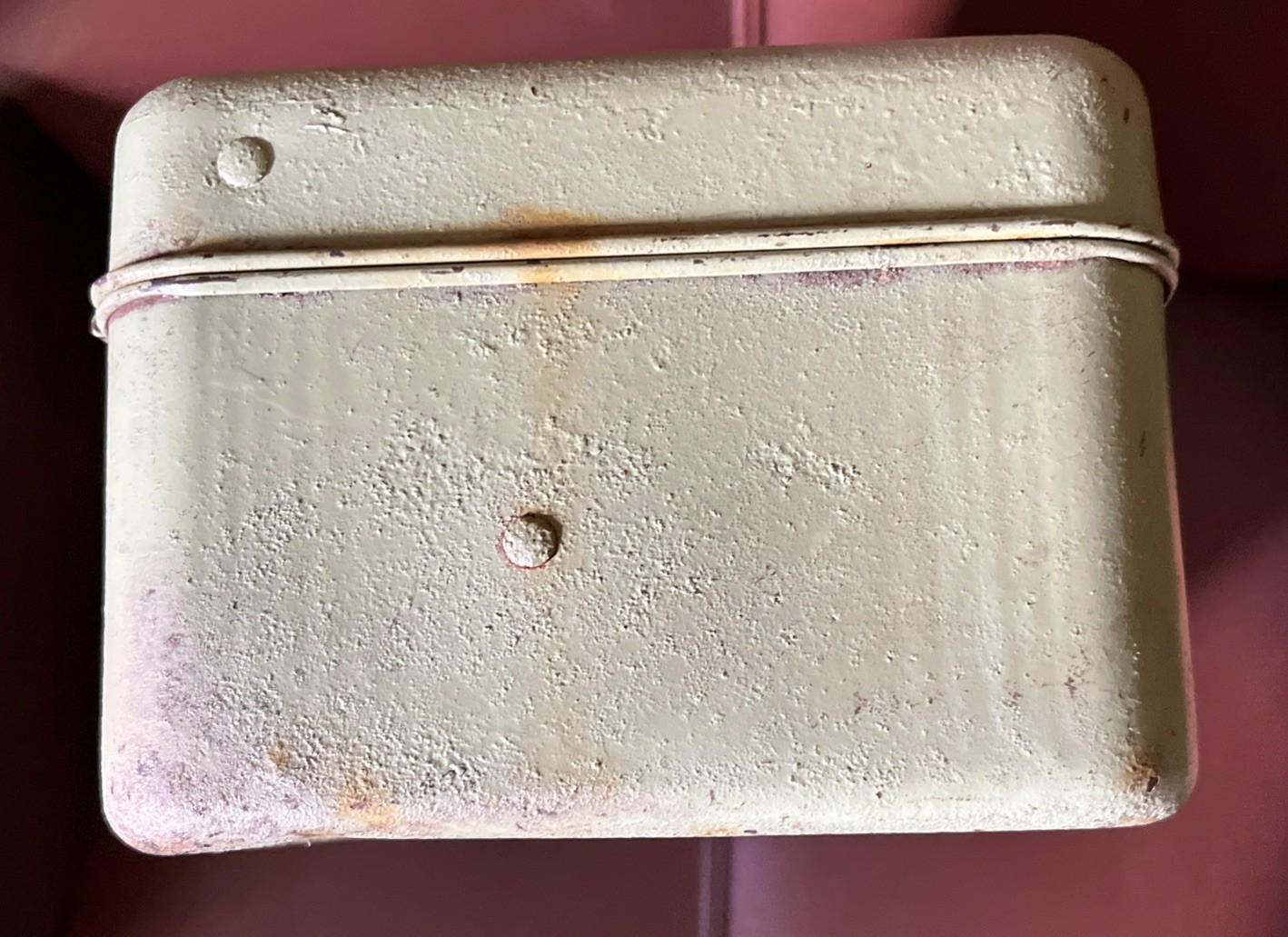 Vintage Union Steel Utility Chest Union Steel Chest Corp. Made In LeRoy, NY