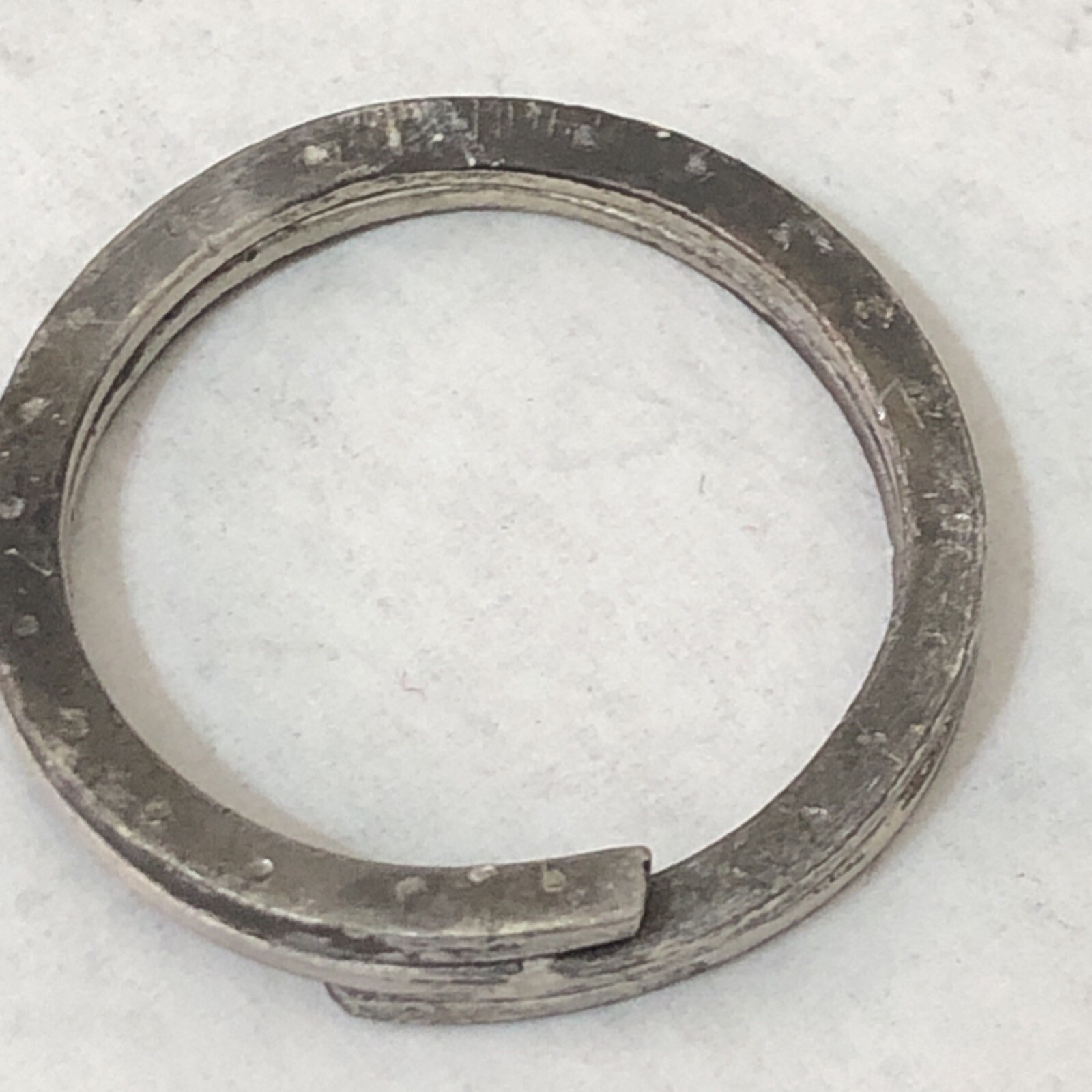 Rare Vintage Sterling Silver Key Ring Hook Chain Mexico Mexican