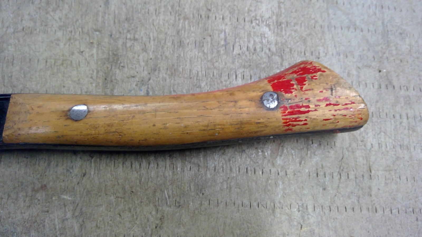 Bridgeport Boy Scout Logo Hatchet Camping Camp Axe Wood Tool BSA Leather Sheath