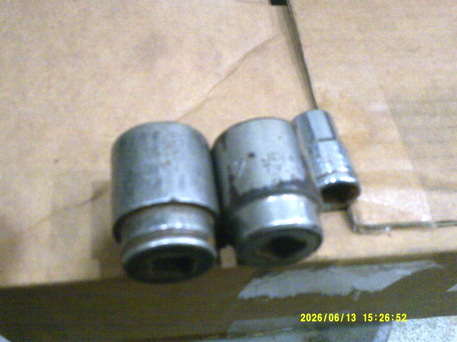Vintage JOHN DEERE 28mm, 1 1/18″ and 9/16 Sockets 1/2” Dr, 12 Pt