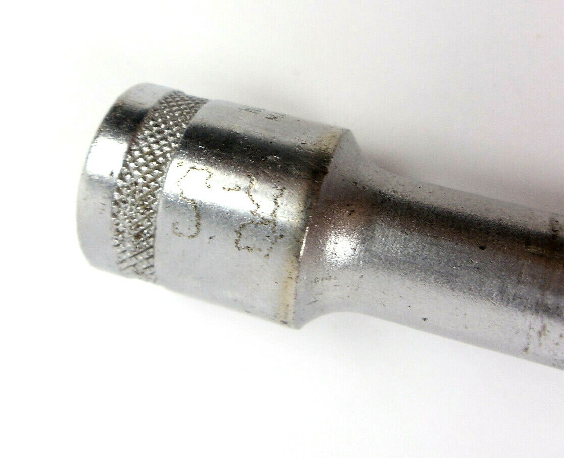 None Better 1/2″ Drive 5″ Chrome Extension Knurled S24 Vintage USA