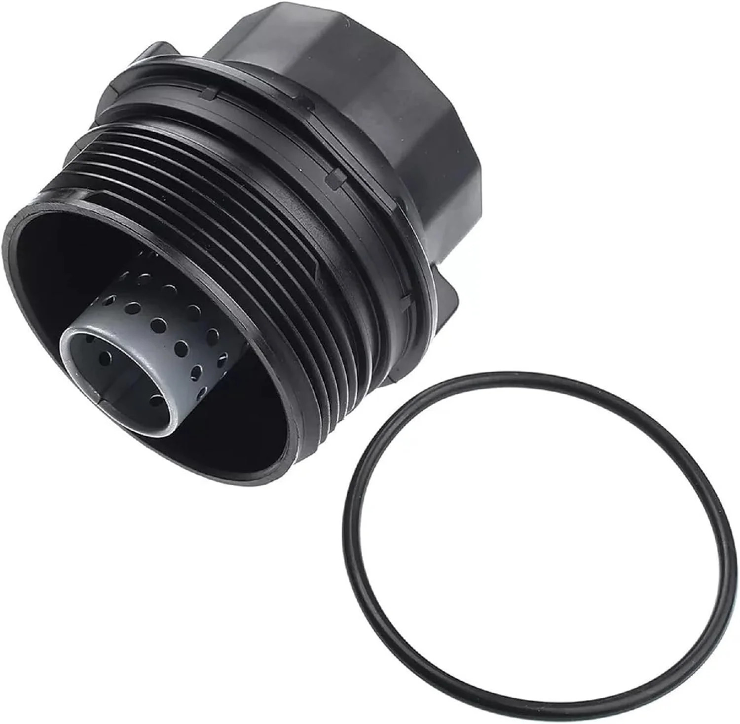 1.8L Engine Oil Filter Housing Cover Cap Assembly Compatible with Toyota Corolla