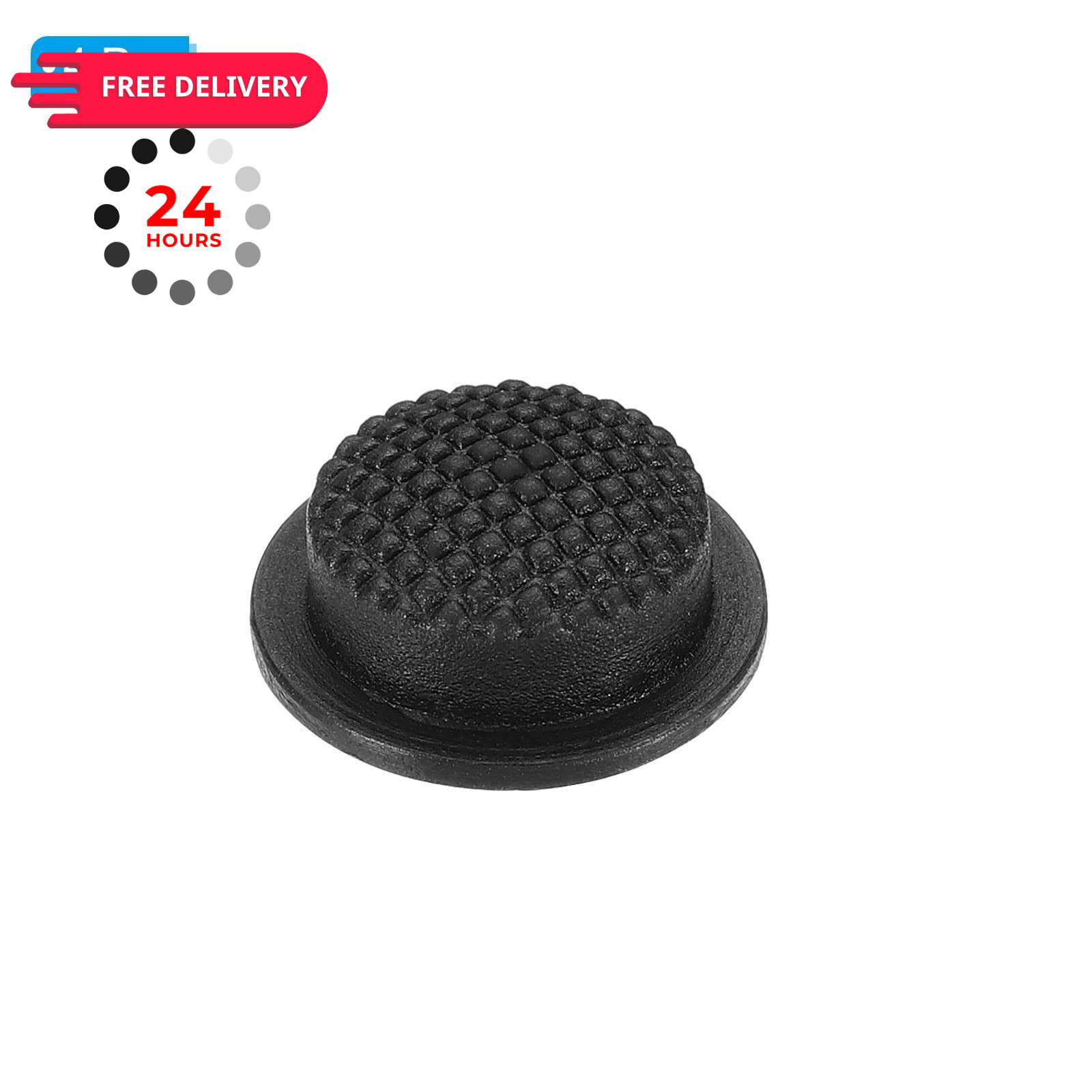 PATIKIL 0.49″ LED Flashlight Switch Cap, 4 Pcs Silicone Soft Boot Cover Black
