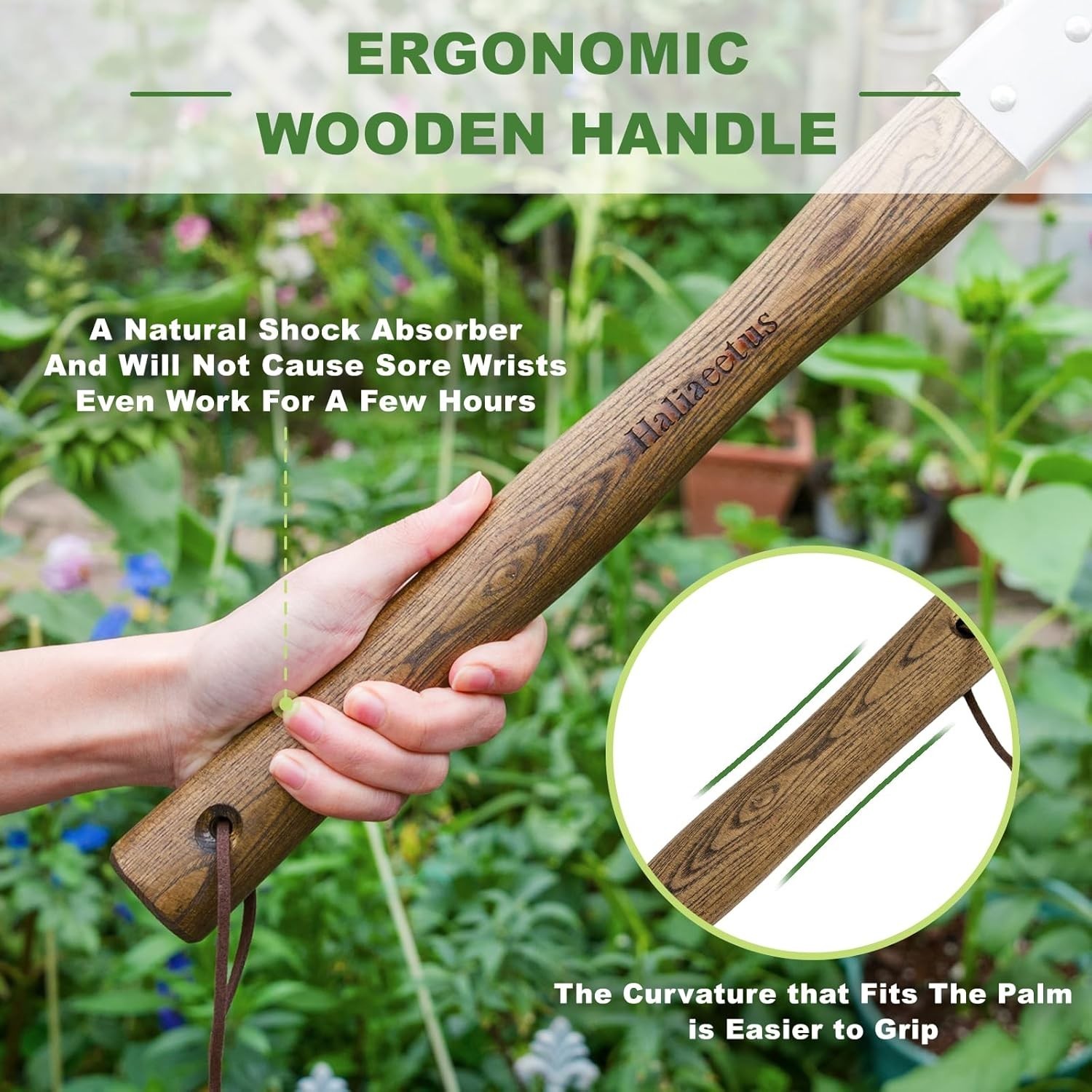 Lifetime Garden Pick with Comfortable Grip – Perfect for Loosening Soil