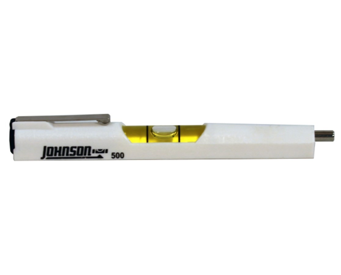 Johnson Levels Pocket Level w/Magnetic Pickup Tip | 500
