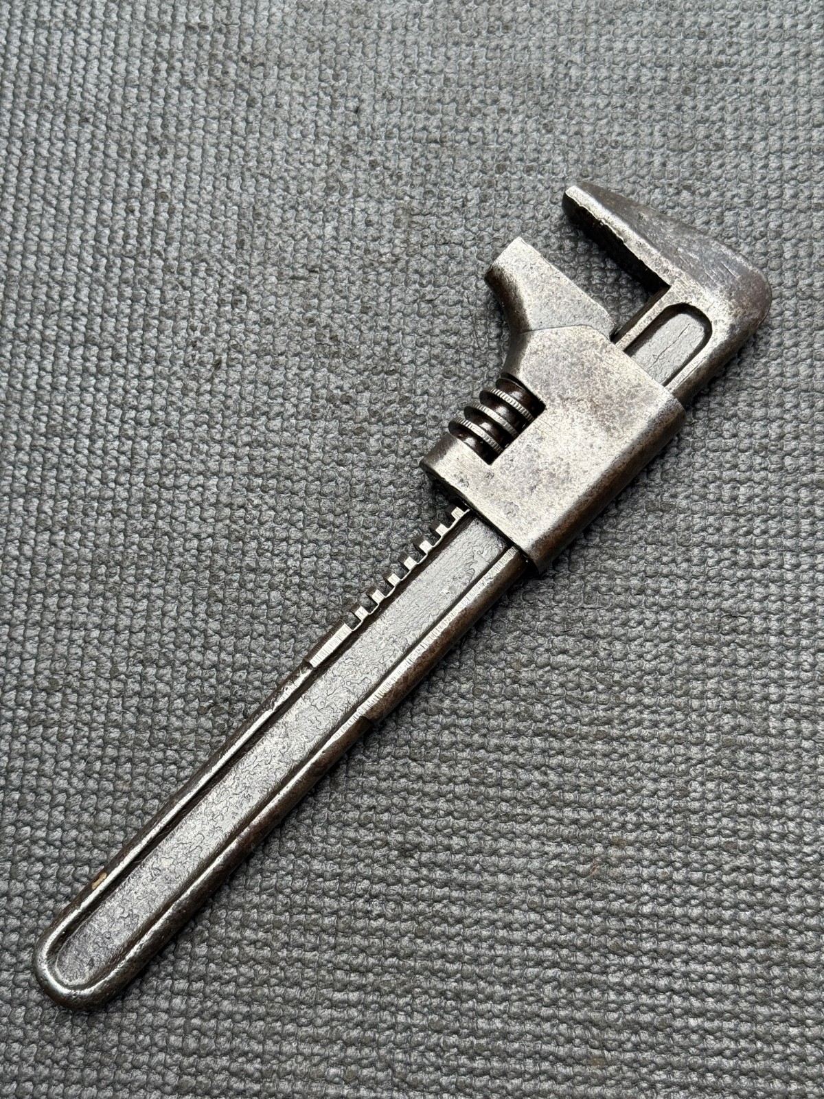 VINTAGE ENGLISH VAUXHALL MOTORS ADJUSTABLE SPANNER WRENCH.