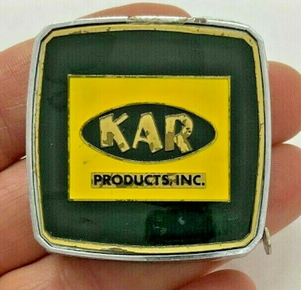 Vintage Small Advertising Tape Measure KAR Products Inc.