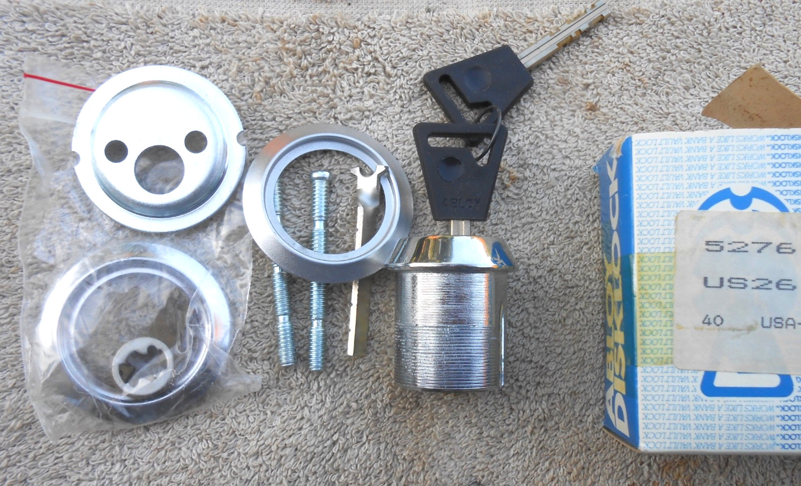 ABLOY mortise rim cylinder