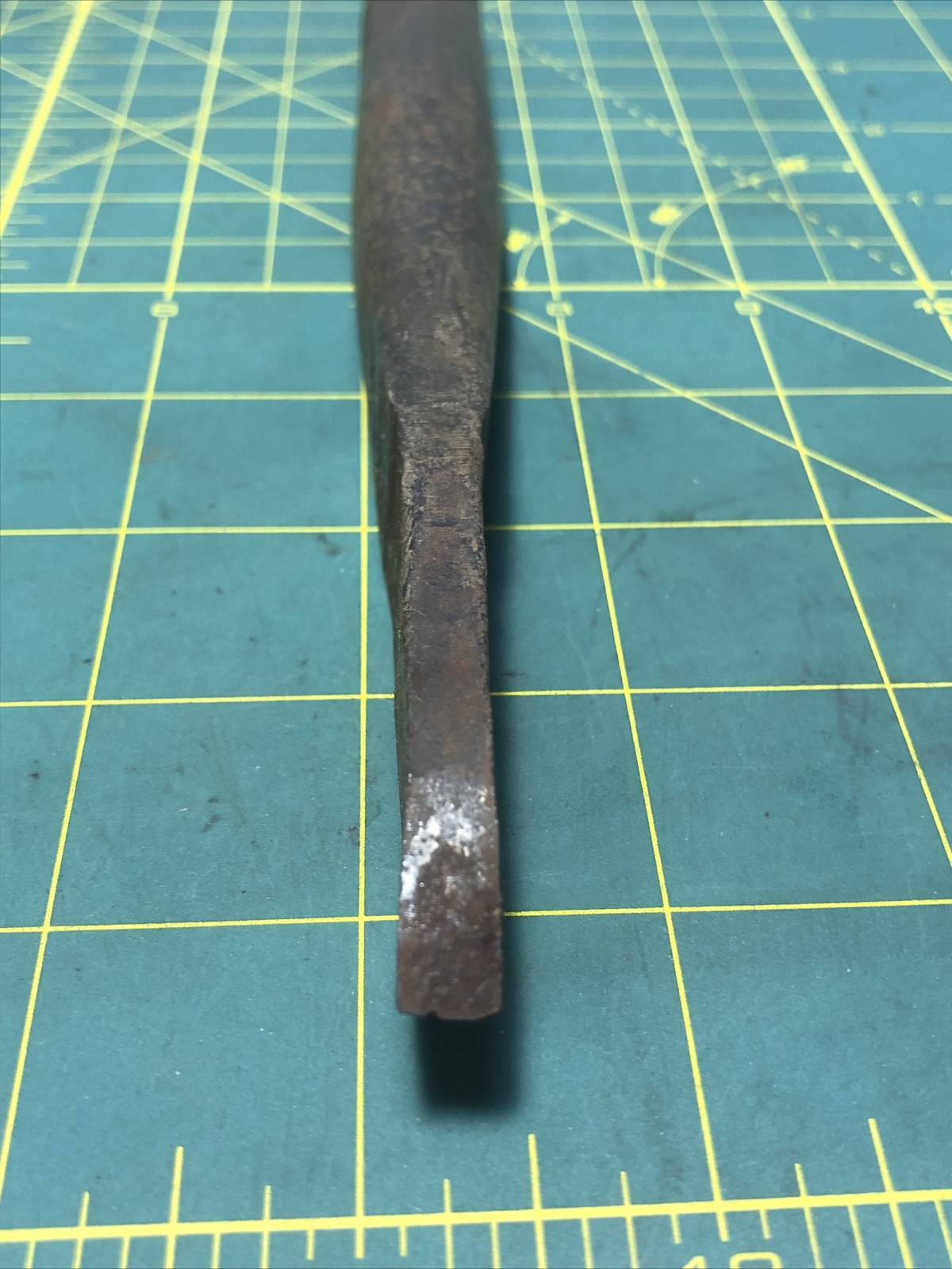 Antique Blacksmith’s Pointed Punch Tool 8-1/8 in. Old Handmade Blacksmith Tool