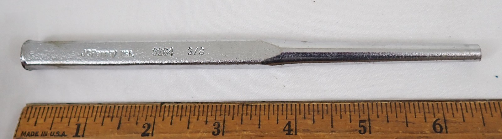 J. C. PENNEY 3/8″ Steel Punch 9264 Made in U.S.A.