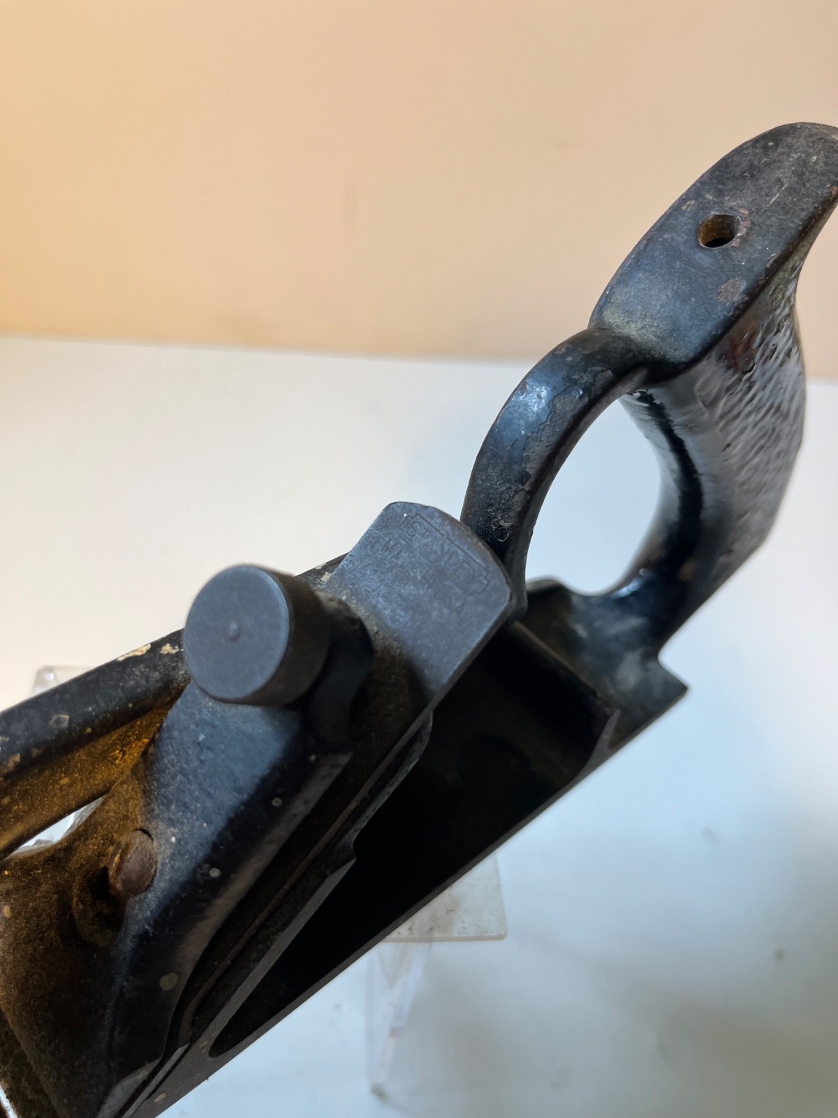 Vintage Stanley No. 190 Rabbet Plane no Depth Stop USA Woodworking Hand Tool