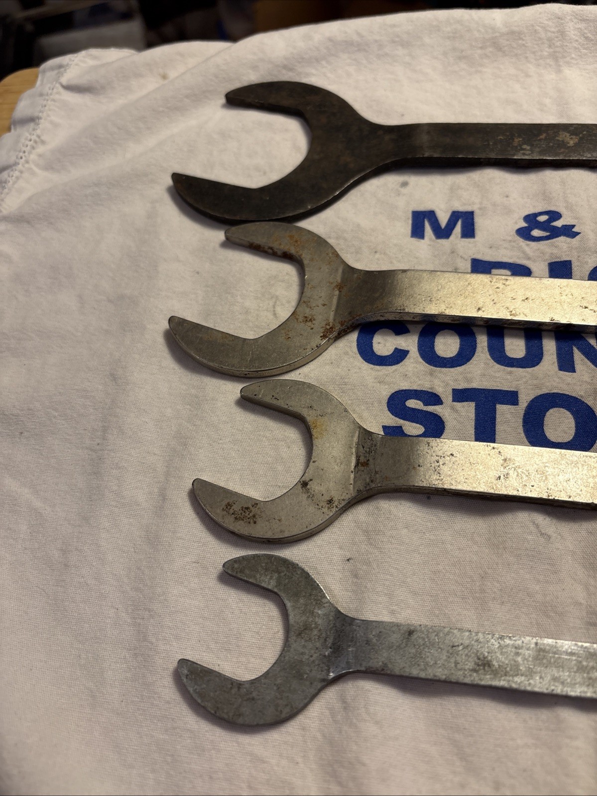 C. Drew Co 4pc USA Hydraulic Thin Offset Pump Wrench Set 15/16″ to 2″