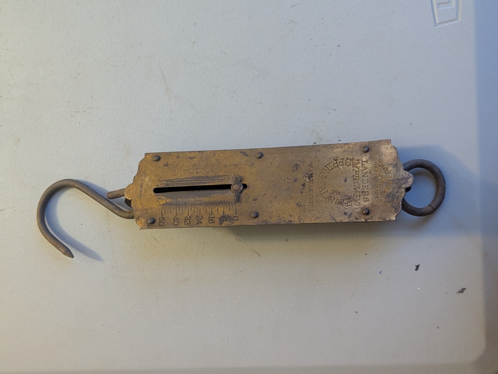 Vintage Landers Improved Spring Balance 0 – 50 Pounds
