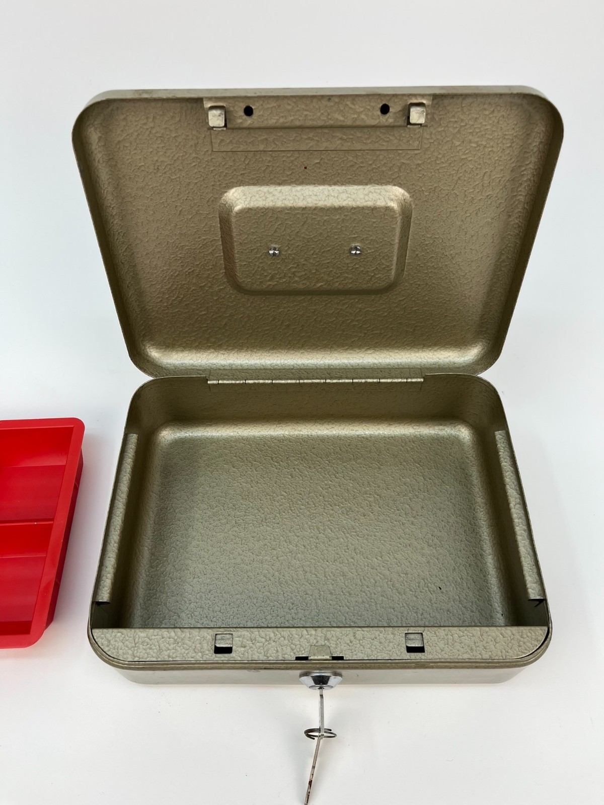 Bostitch Deluxe Lock Box Cash Box With Key Made In England